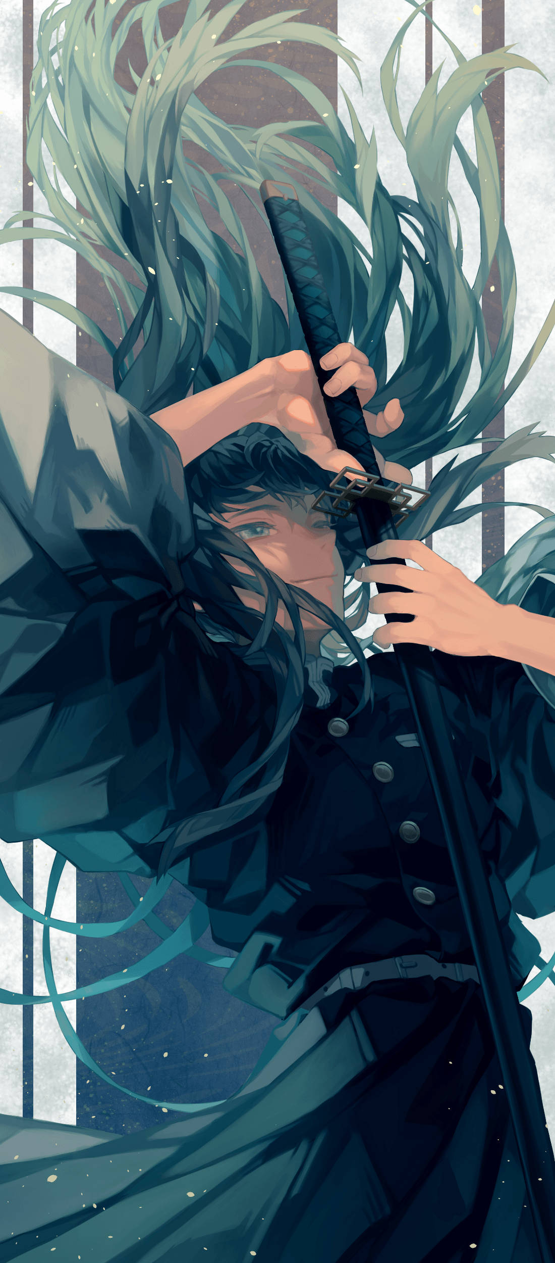 Muichiro Tokito Dibujo Vertical Fondos de pantalla