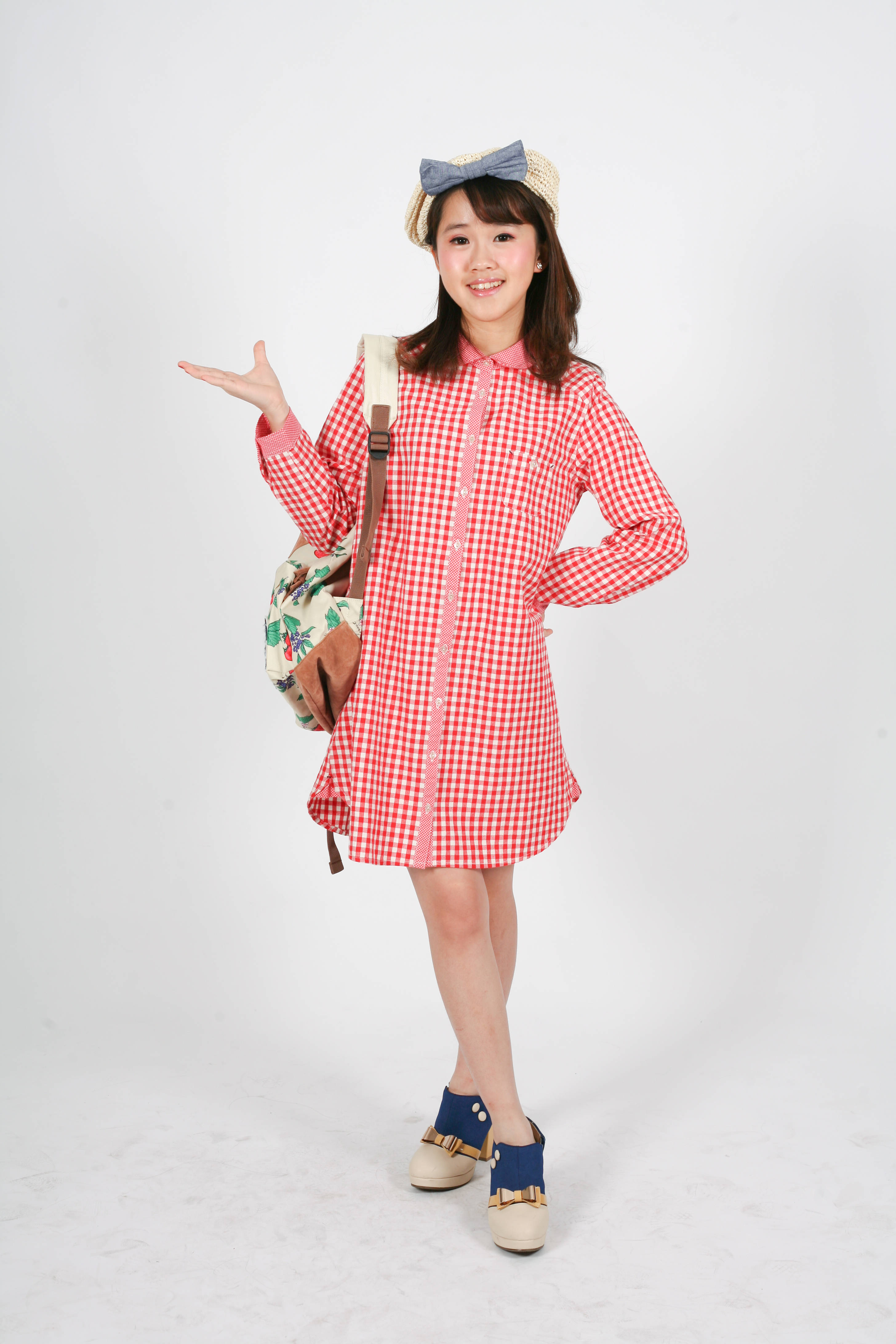 Mujer con vestido rosa kawaii Fondos de pantalla