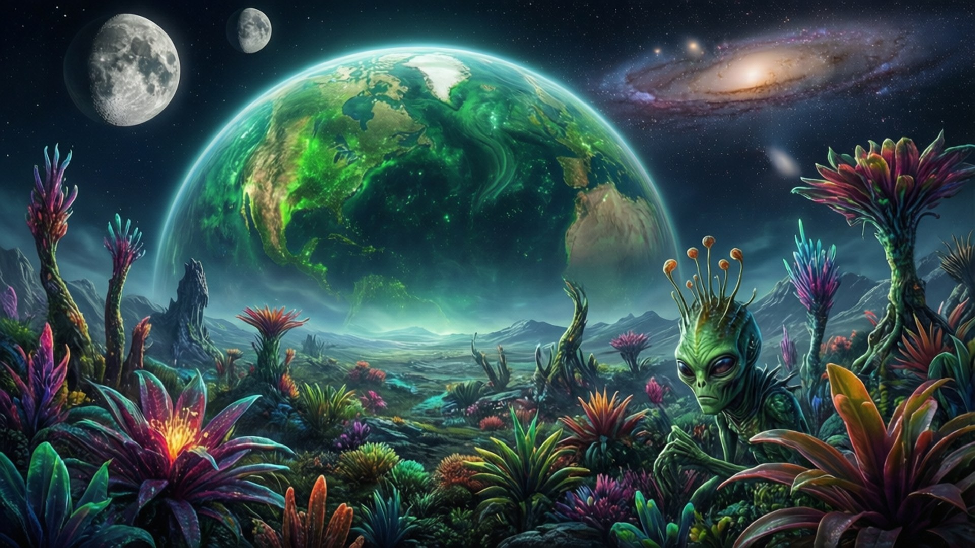 Mundo Alienígena Fondos de pantalla