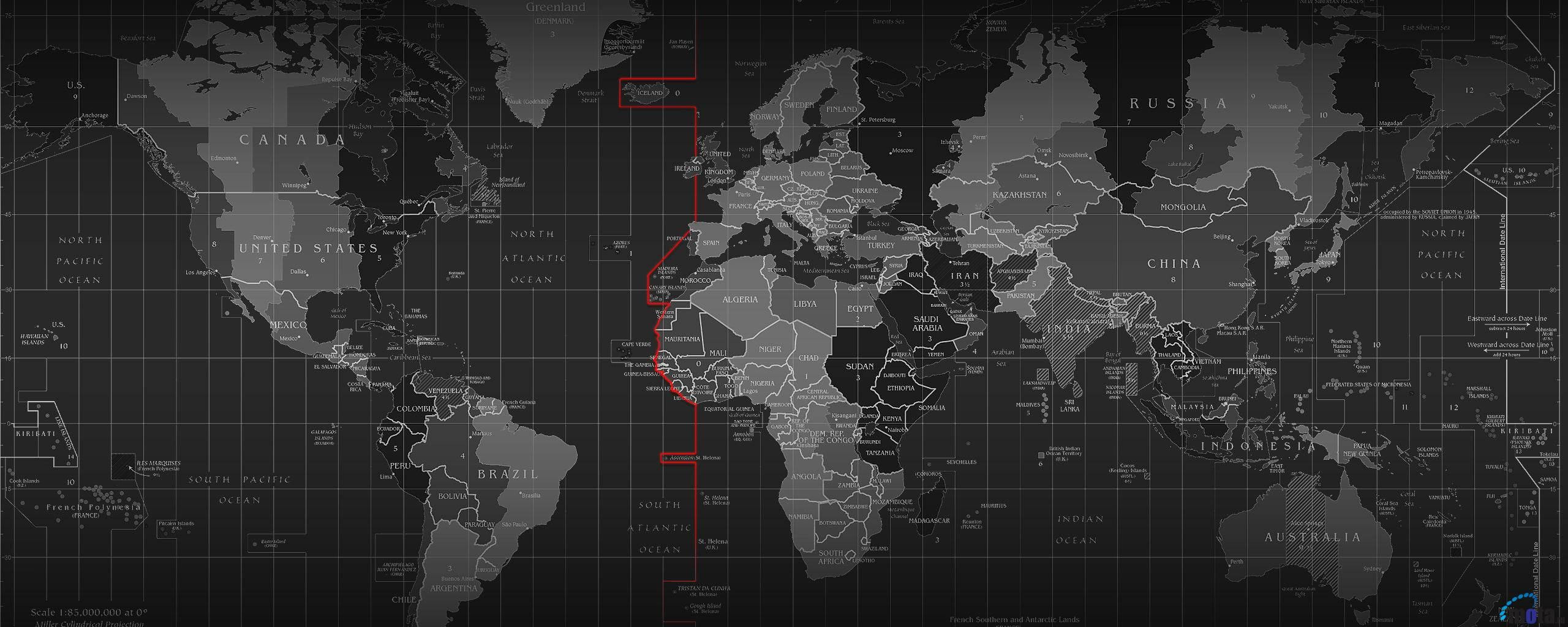 Mundo de posibilidades con monitores duales Fondos de pantalla