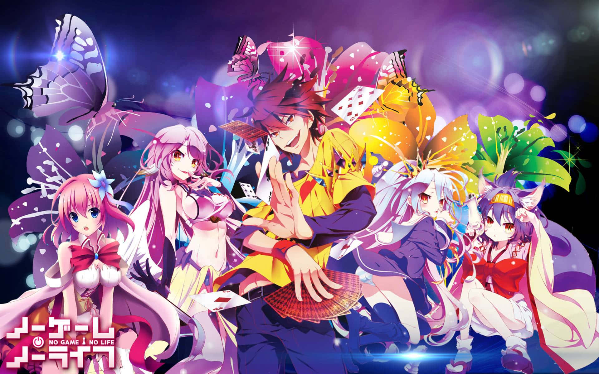 Mundo surrealista de fantasía de No Game No Life Fondos de pantalla
