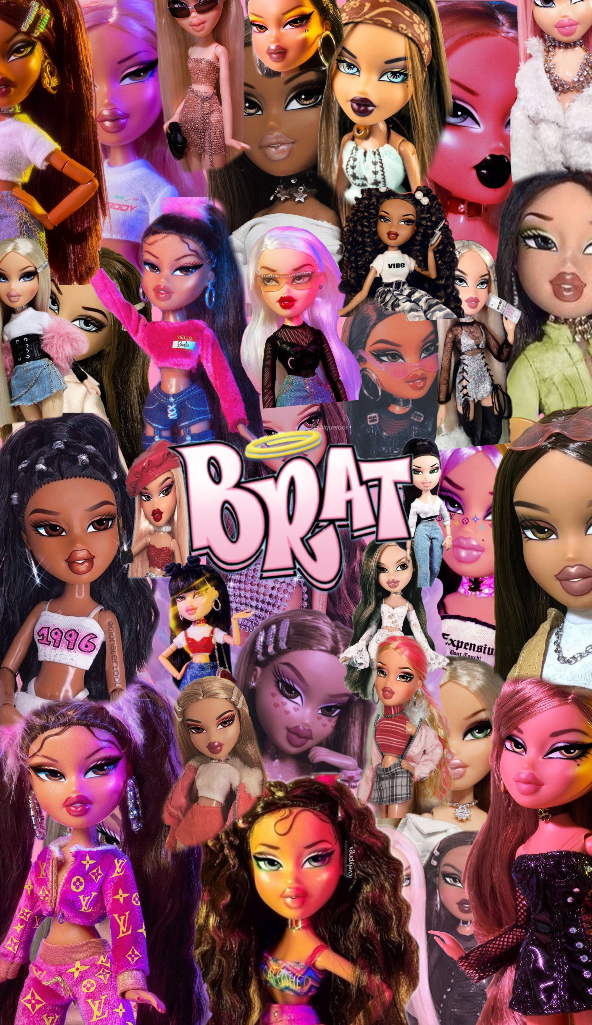 Muñecas Bratz con Estética de Moda Fondos de pantalla