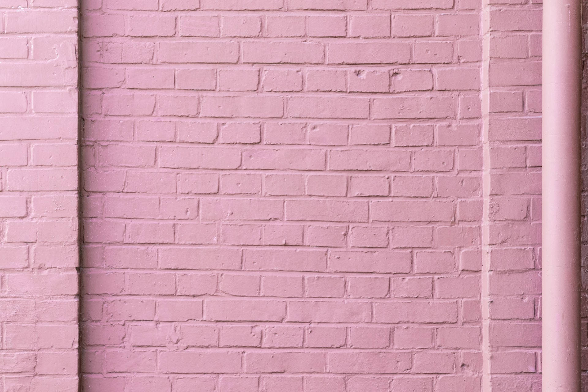 Muro de ladrillos rosa pastel Fondos de pantalla