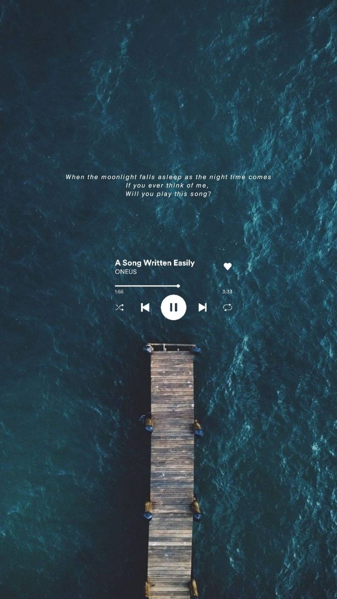 Música Estética de una Canción Escrita Fácilmente Fondos de pantalla