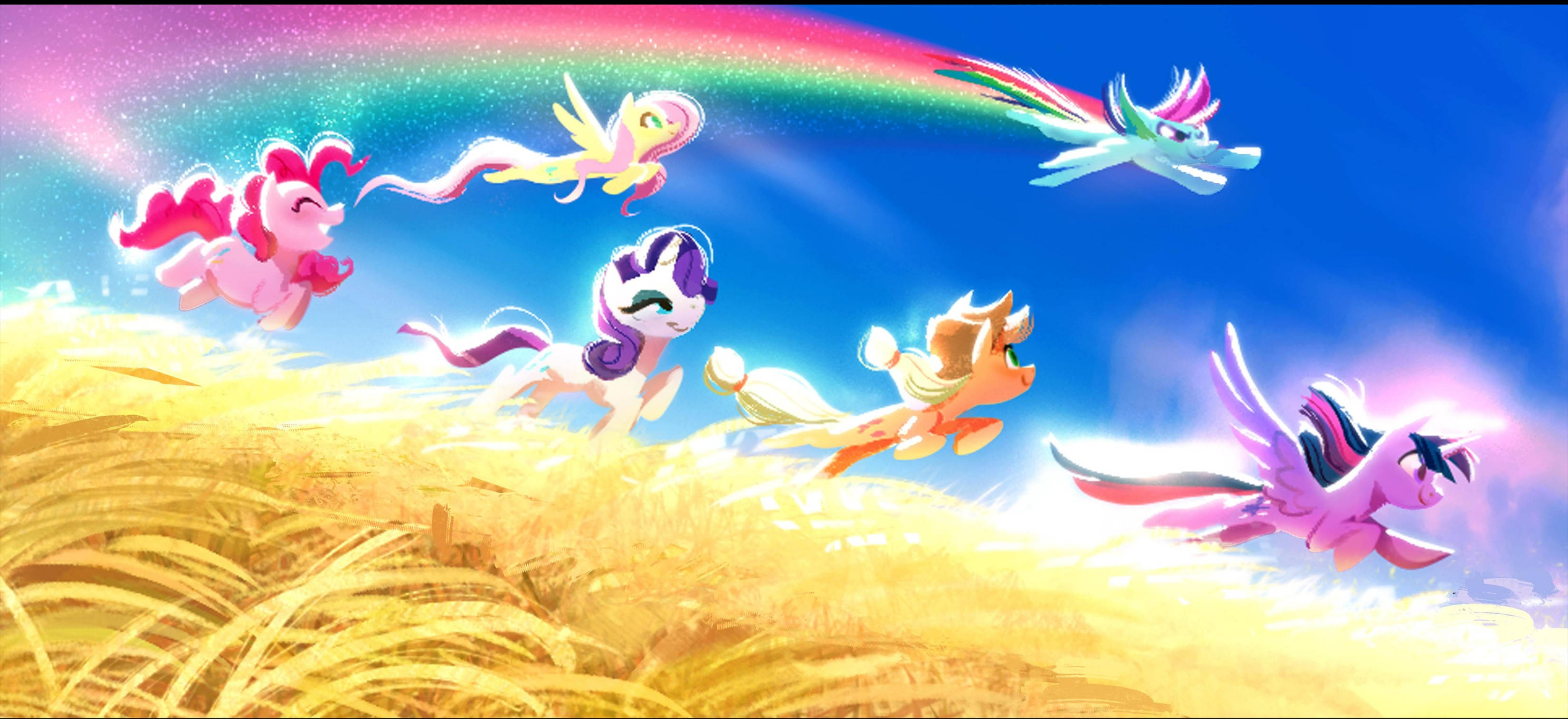My Little Pony Corriendo en Escritorio Fondos de pantalla