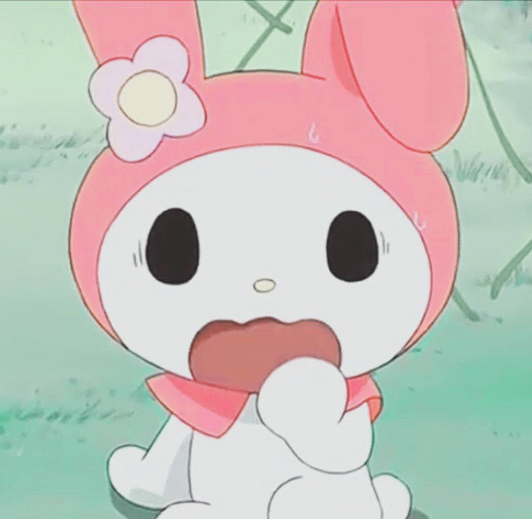 My Melody cara de shock PFP Fondos de pantalla