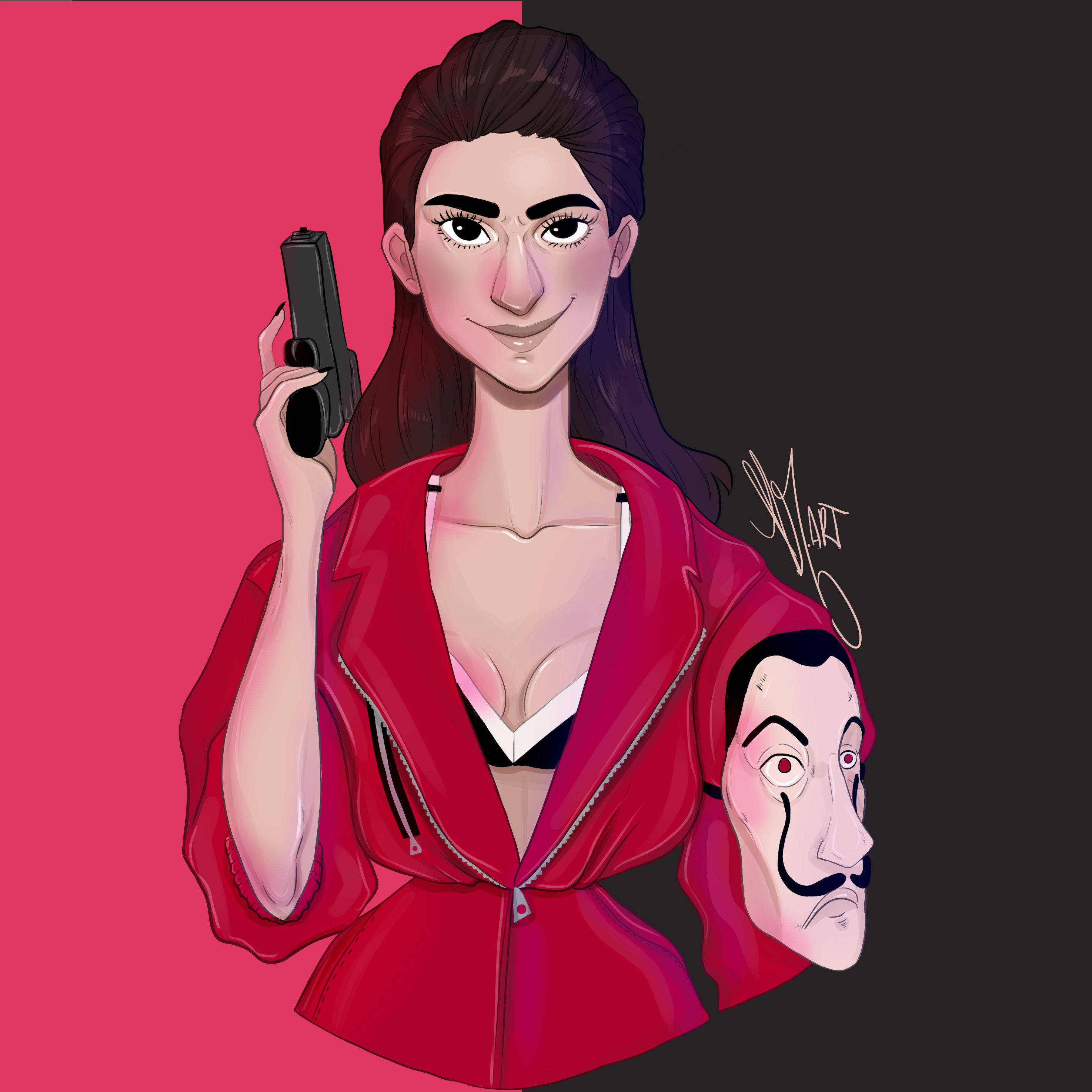 Nairobi - La Estratega del Robo de La Casa de Papel Fondos de pantalla