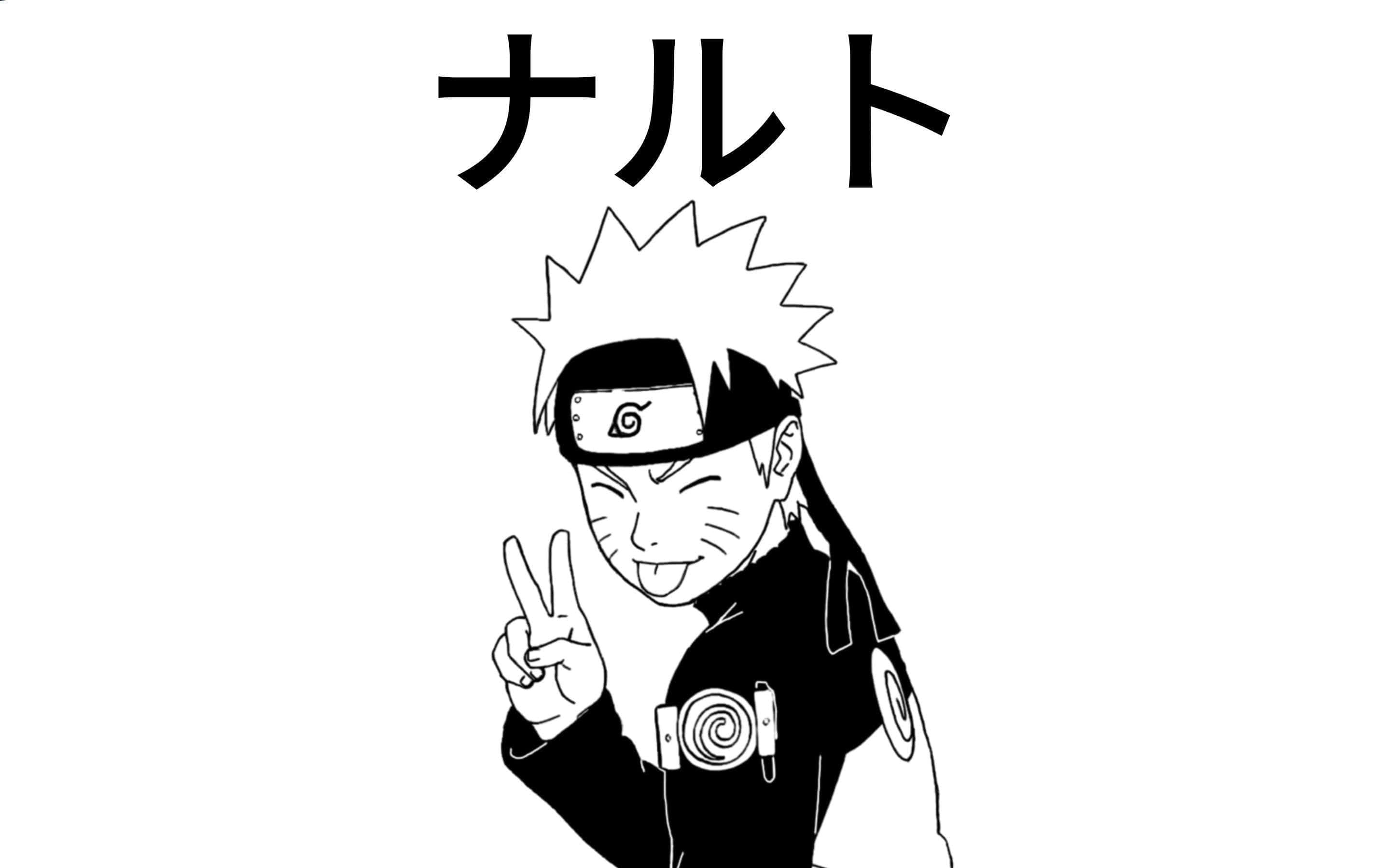 Naruto Blanco y Divertido Fondos de pantalla