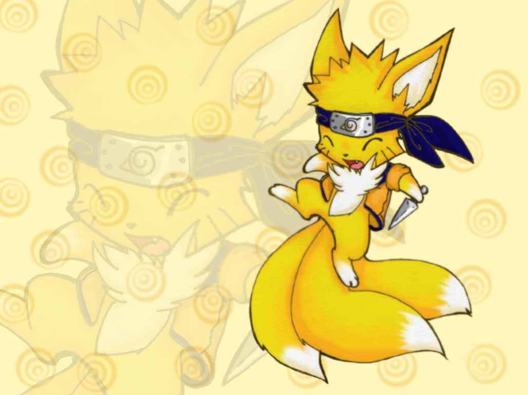 Naruto Chibi Kyuubi Lindo Fondos de pantalla
