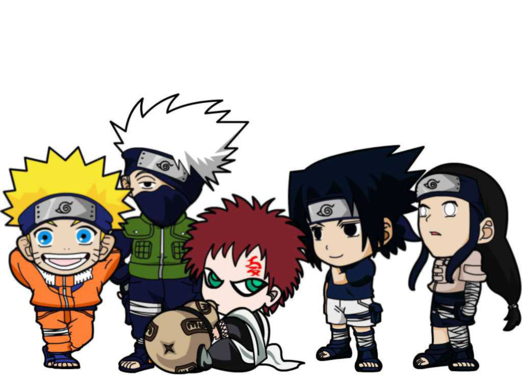 Naruto Chibi Ninjas Lindos Fondos de pantalla