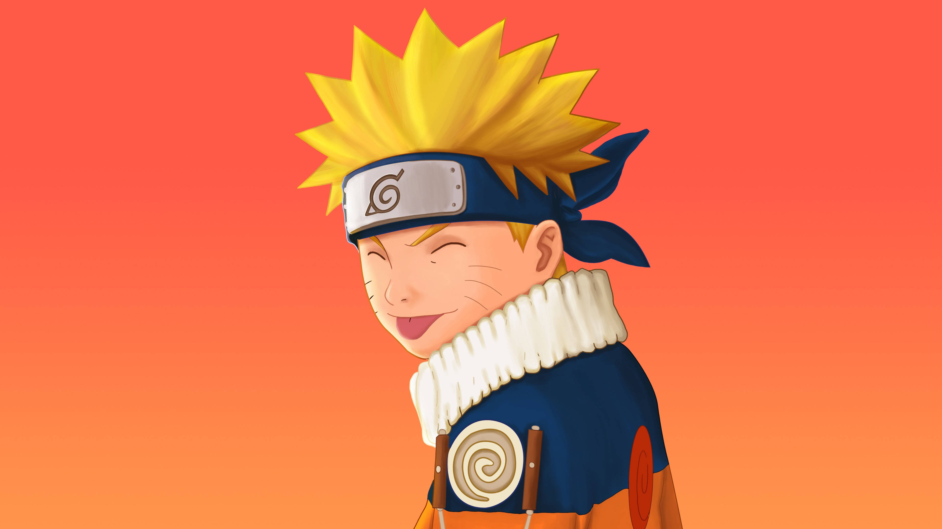 Naruto con la Lengua Fuera en 4K Ultra HD Fondos de pantalla