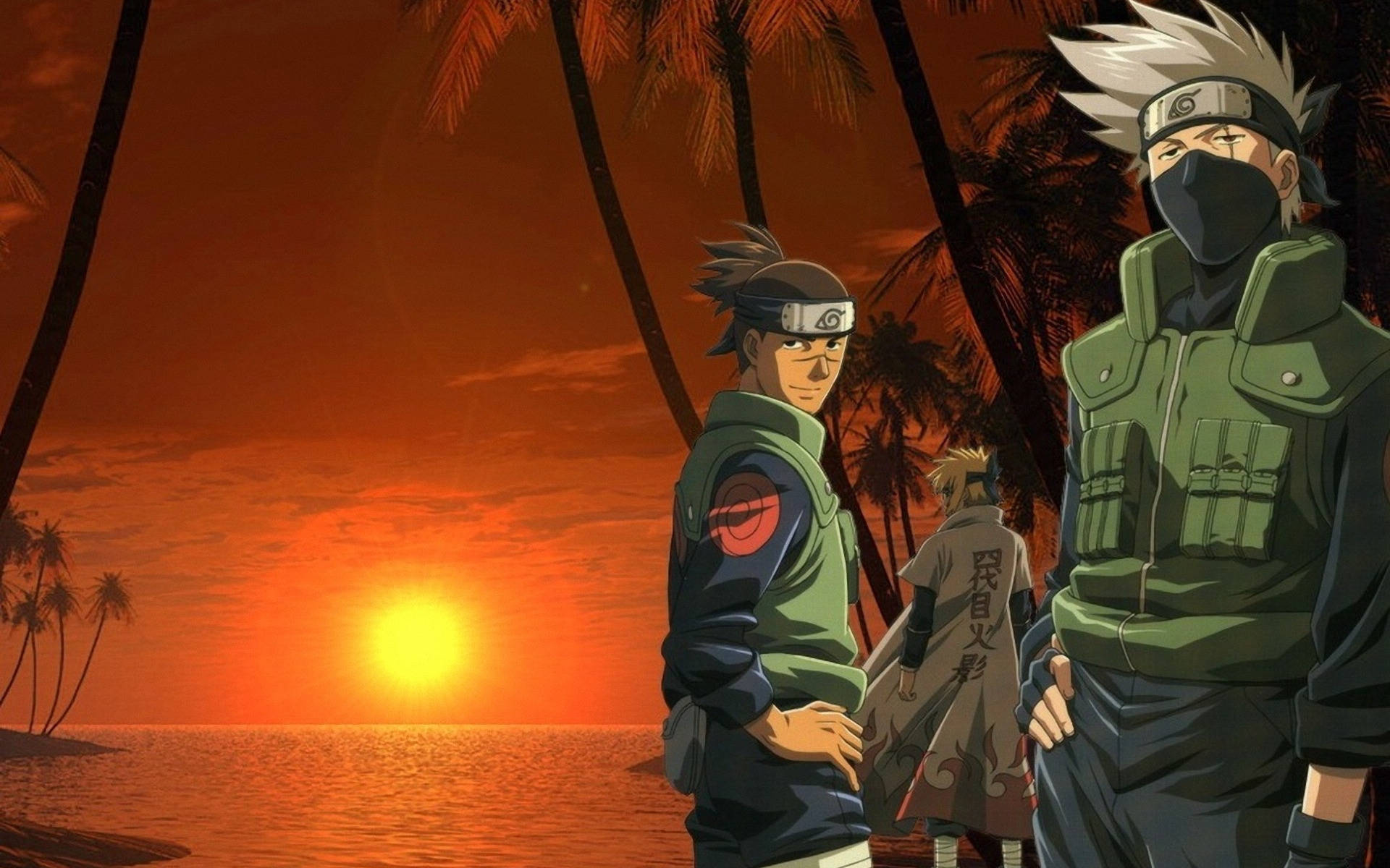 Naruto Decidido en Acción - Póster de Anime Fondos de pantalla