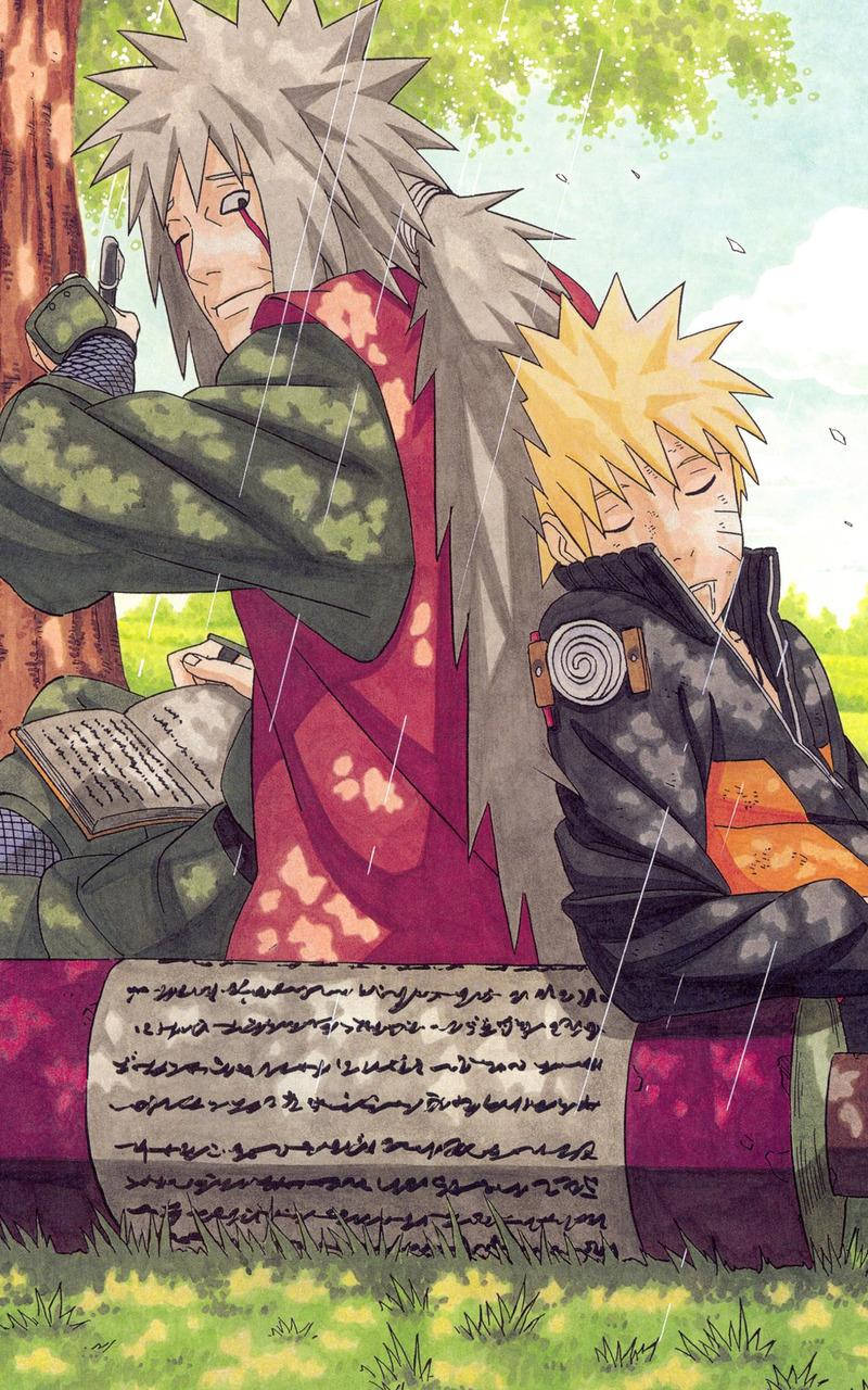 Naruto Durmiendo Teléfono