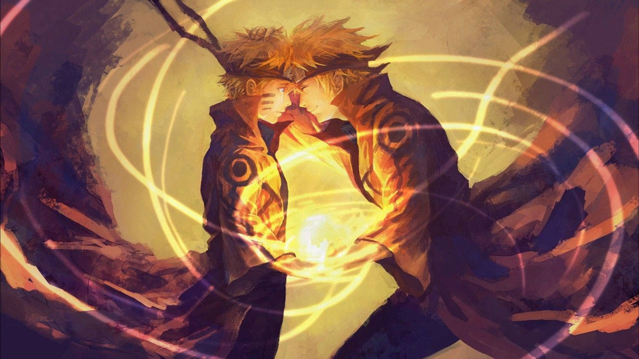 Naruto en vivo toque de frentes con Boruto