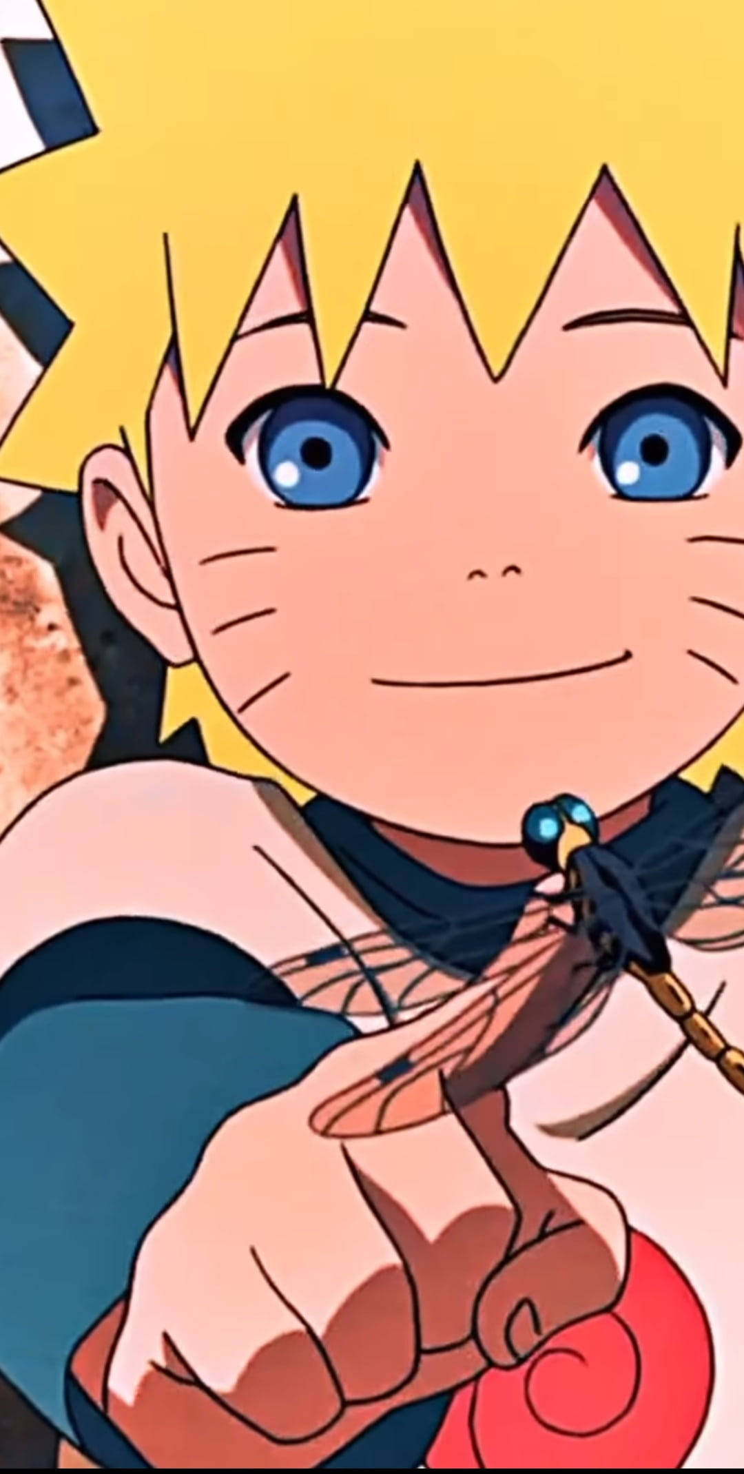 Naruto Lindo con Libélula Fondos de pantalla