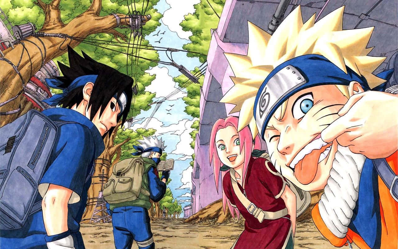 Naruto Manga Anime Equipo 7 Konoha Fondos de pantalla