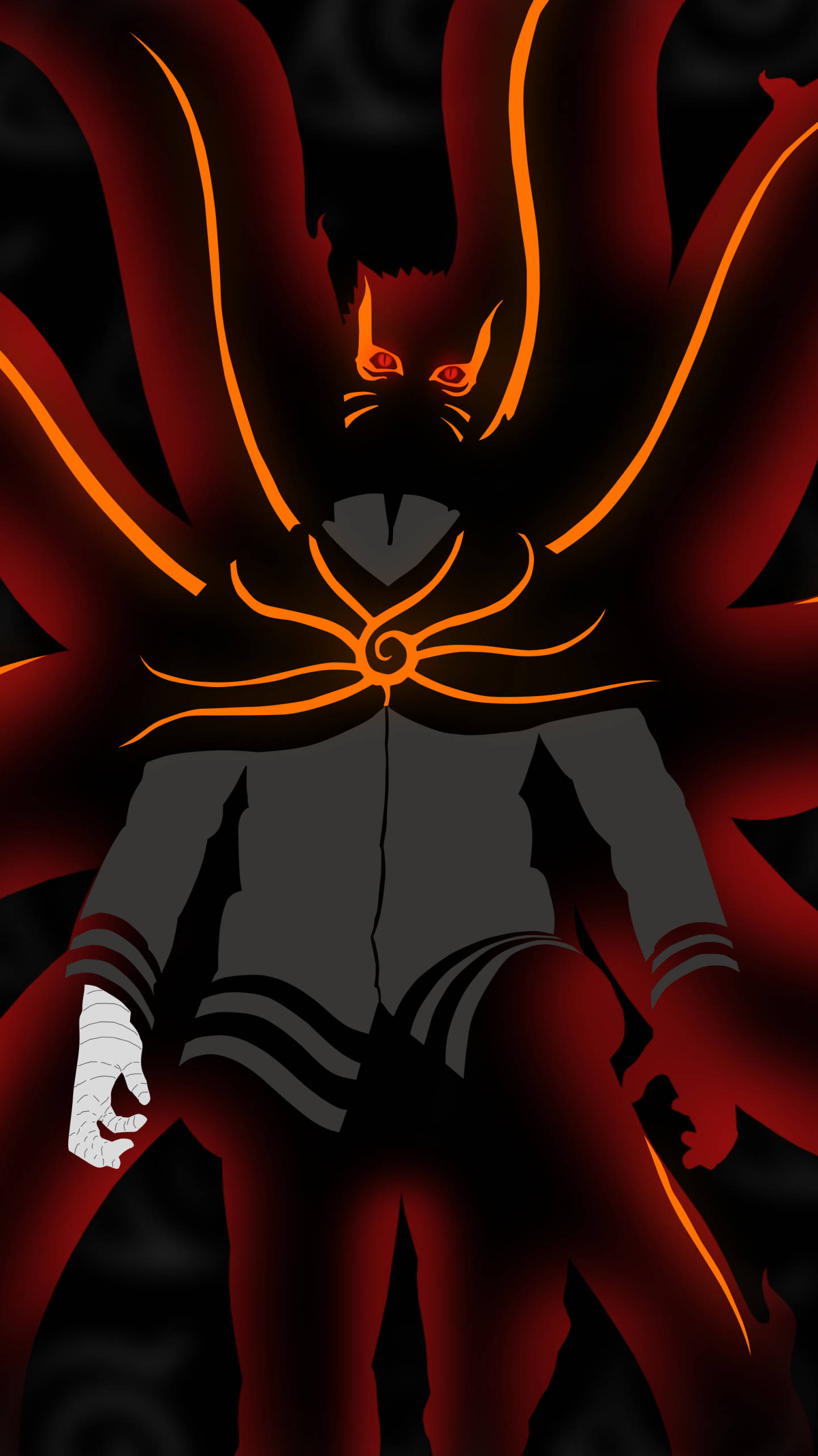 Naruto Modo Barión Oscuro Fondos de pantalla