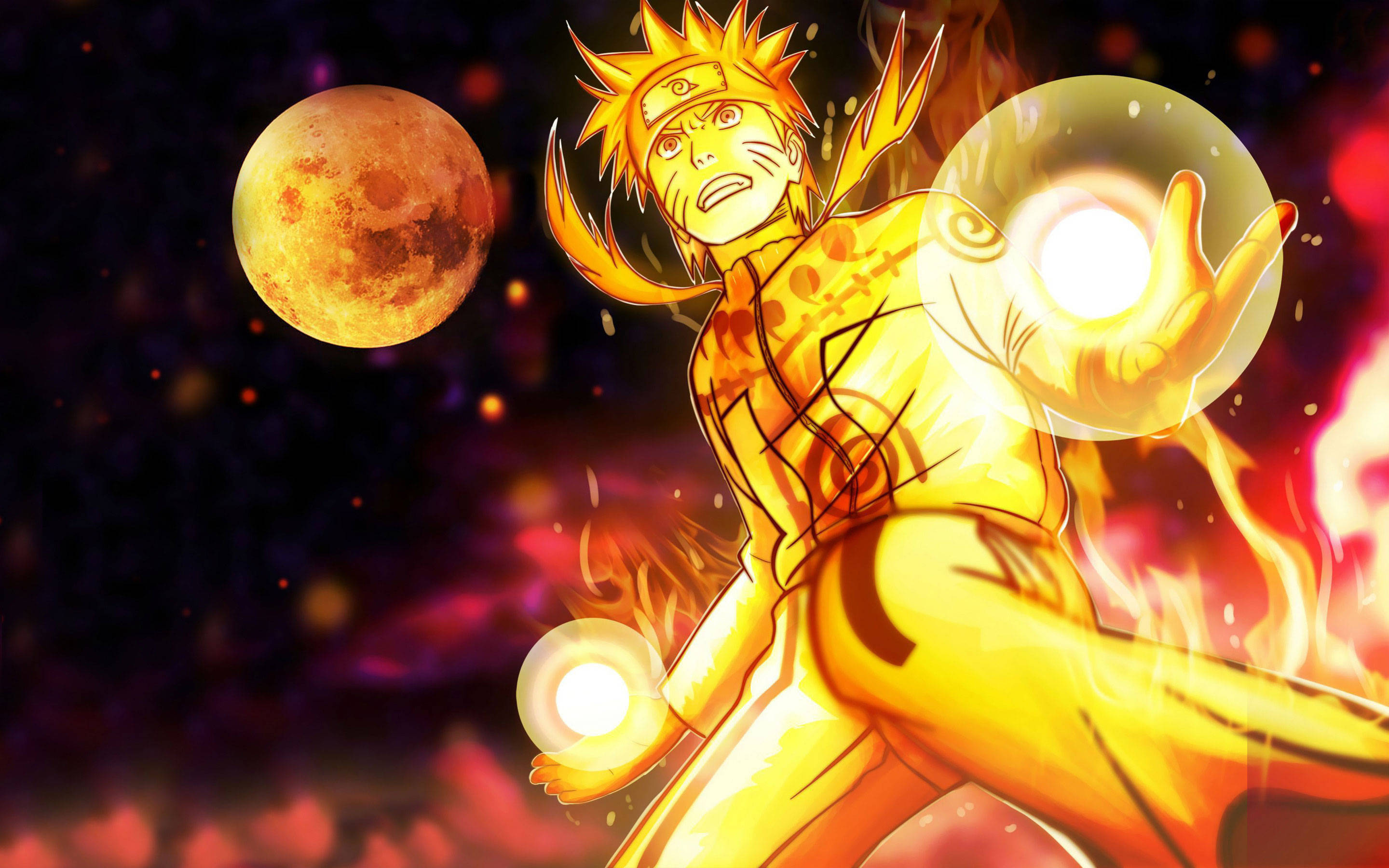 Naruto Modo Chakra iPad Fondos de pantalla
