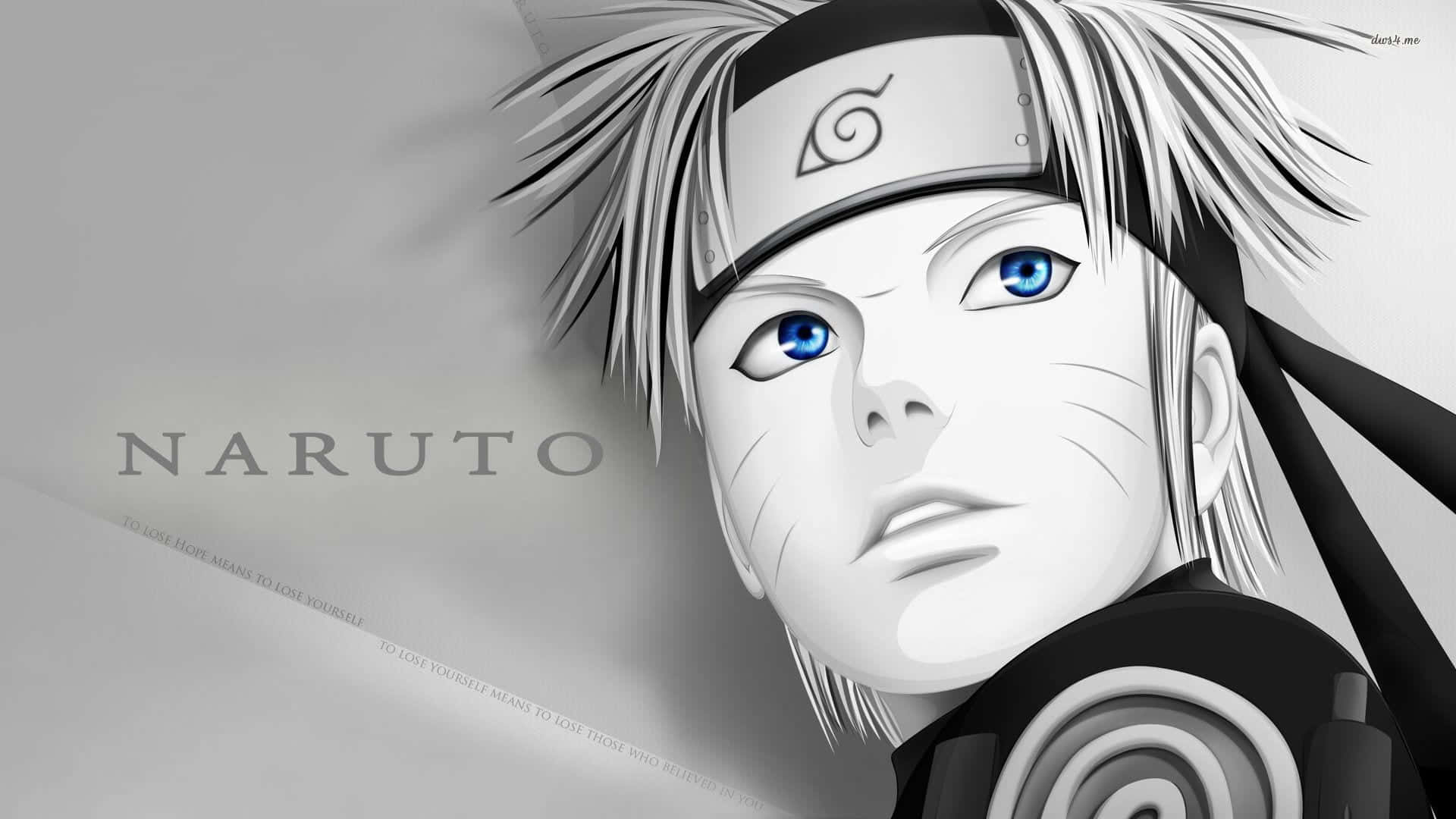Naruto Ojos Azules Blancos Fondos de pantalla