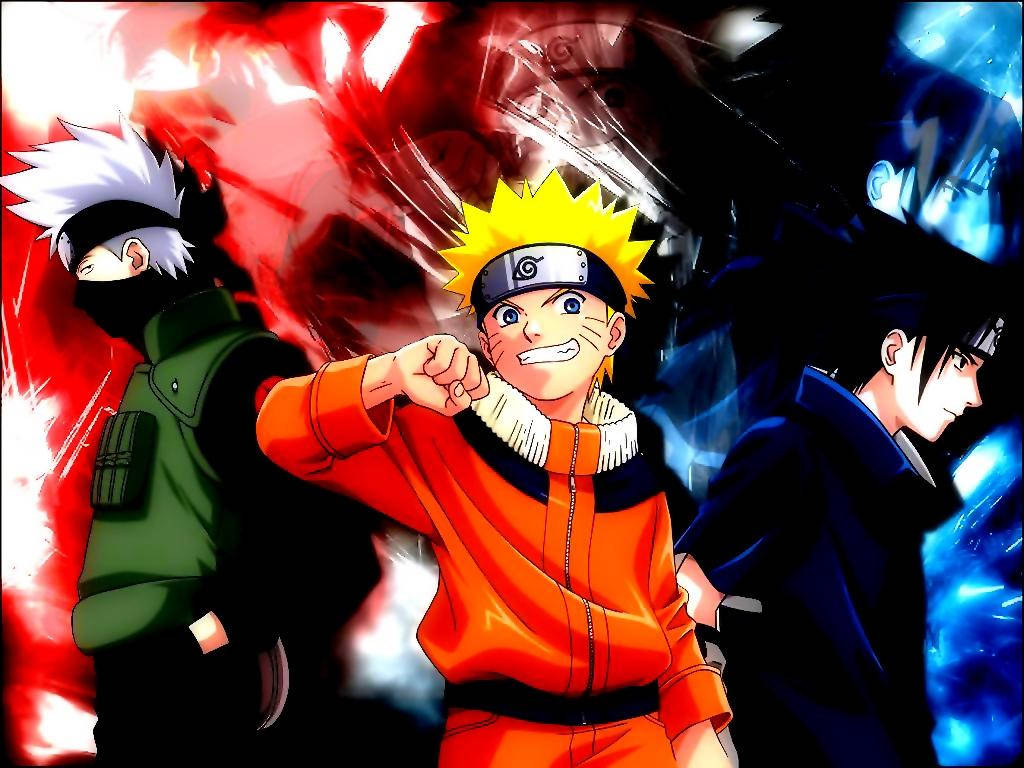 Naruto PC con Kakashi y Sasuke Fondos de pantalla