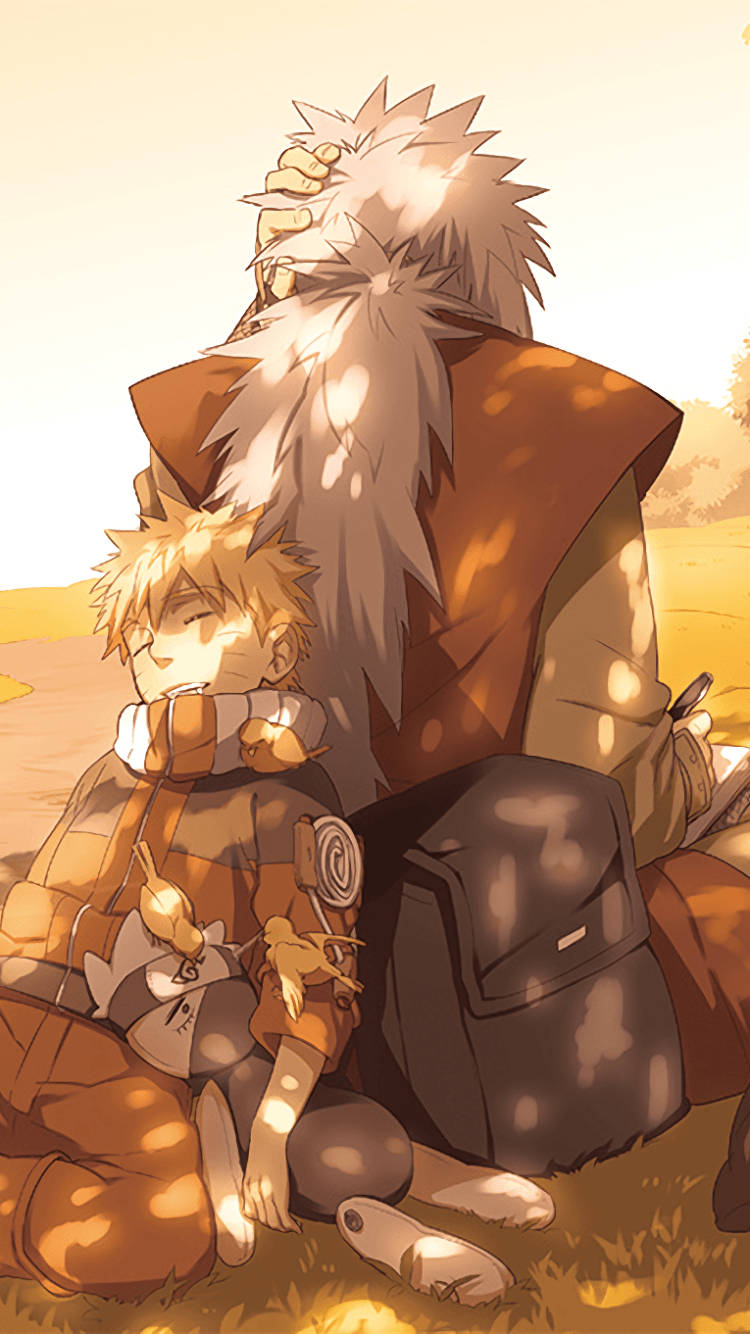 Naruto Phone con Jiraiya Fondos de pantalla