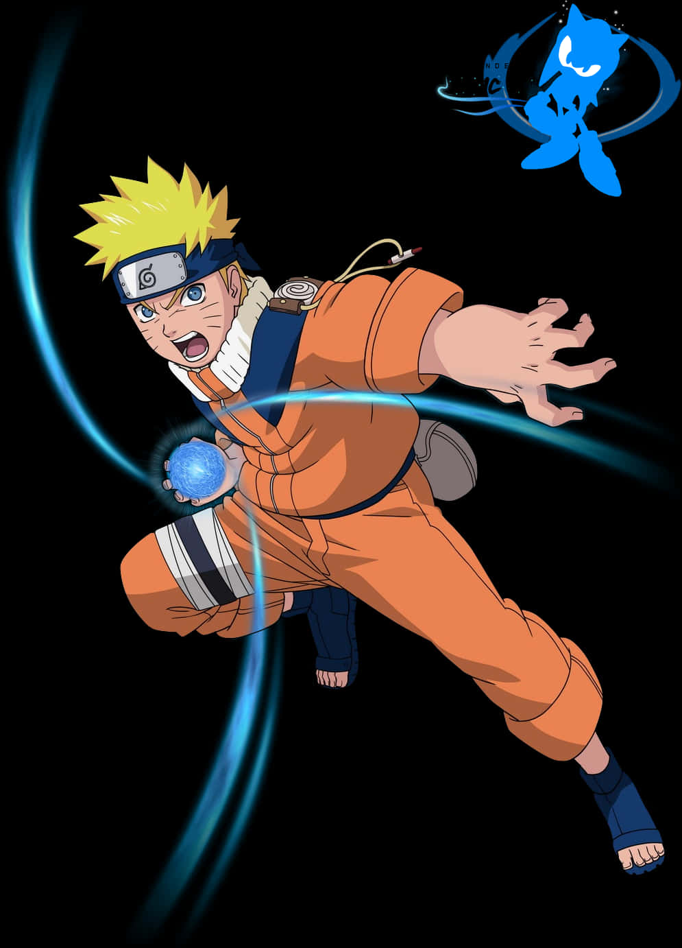Naruto Rasengan Poder Mejorado Fondos de pantalla