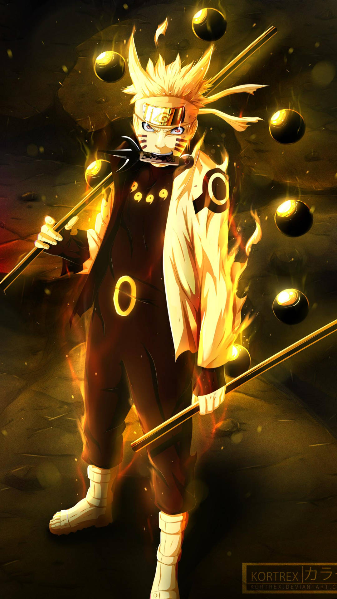 Naruto Sabio de los Seis Caminos para Teléfono