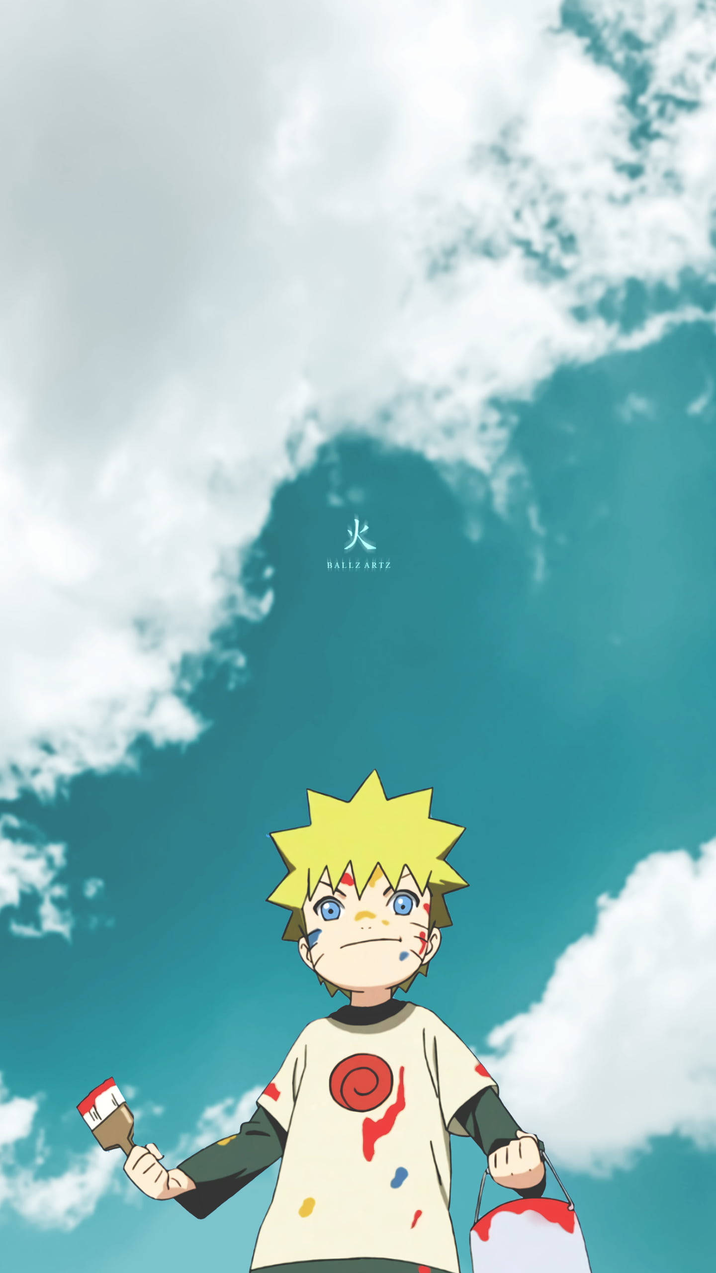 Naruto Uzumaki joven móvil 4K Fondos de pantalla