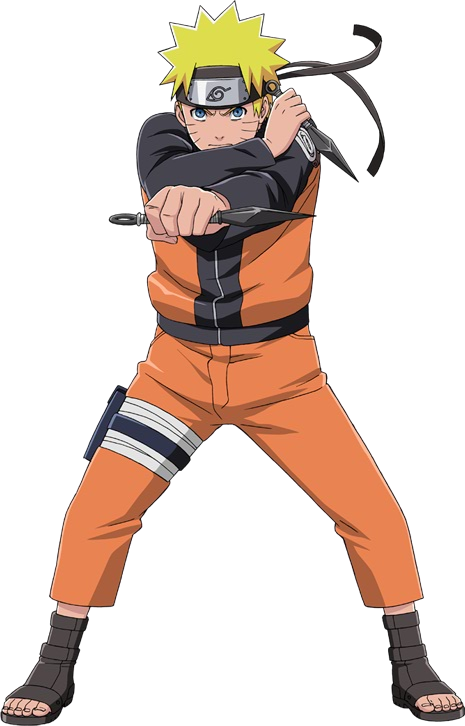 Naruto Uzumaki Listo para la Batalla Fondos de pantalla