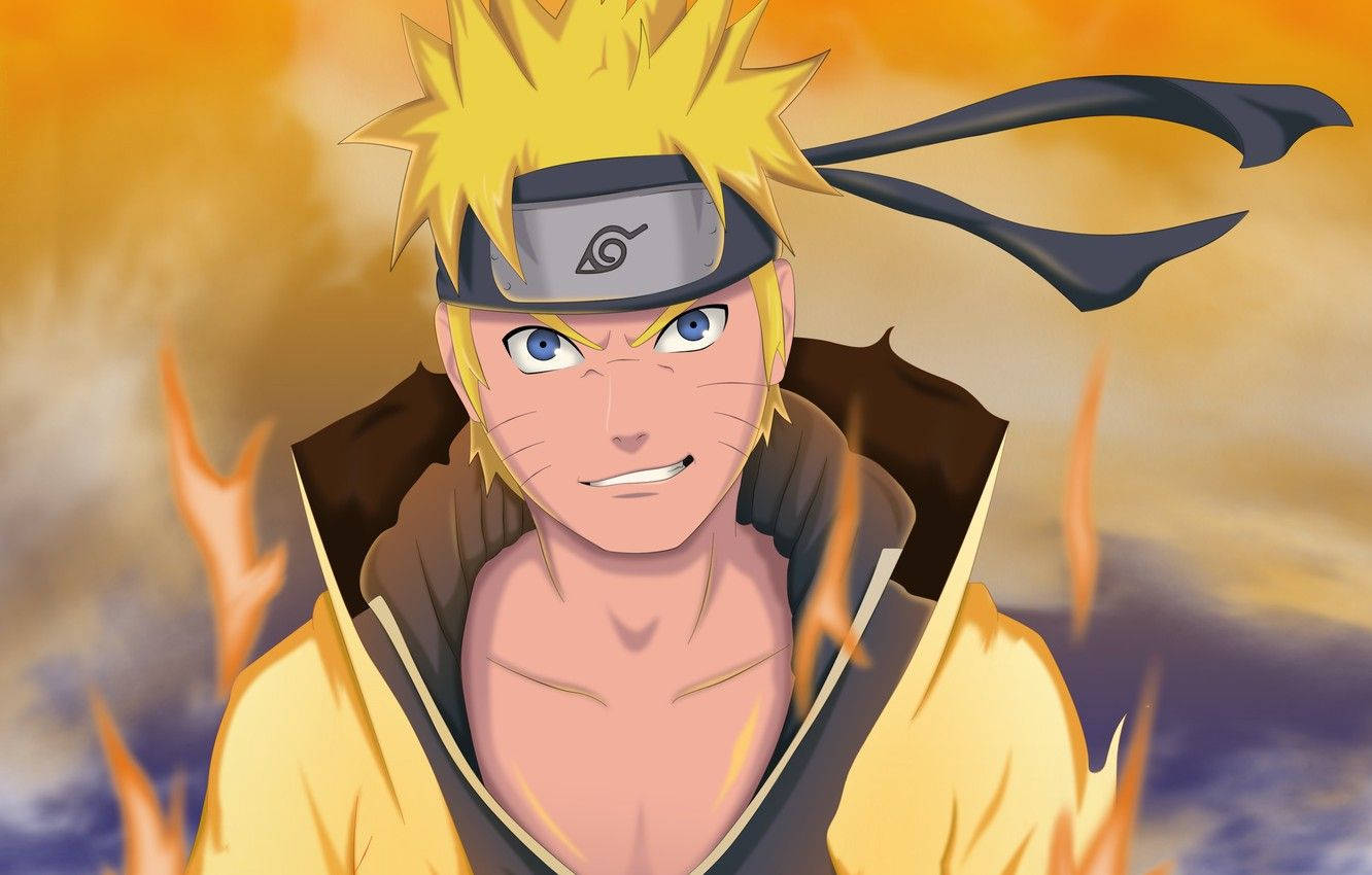 Naruto Vivo Túnica Amarilla