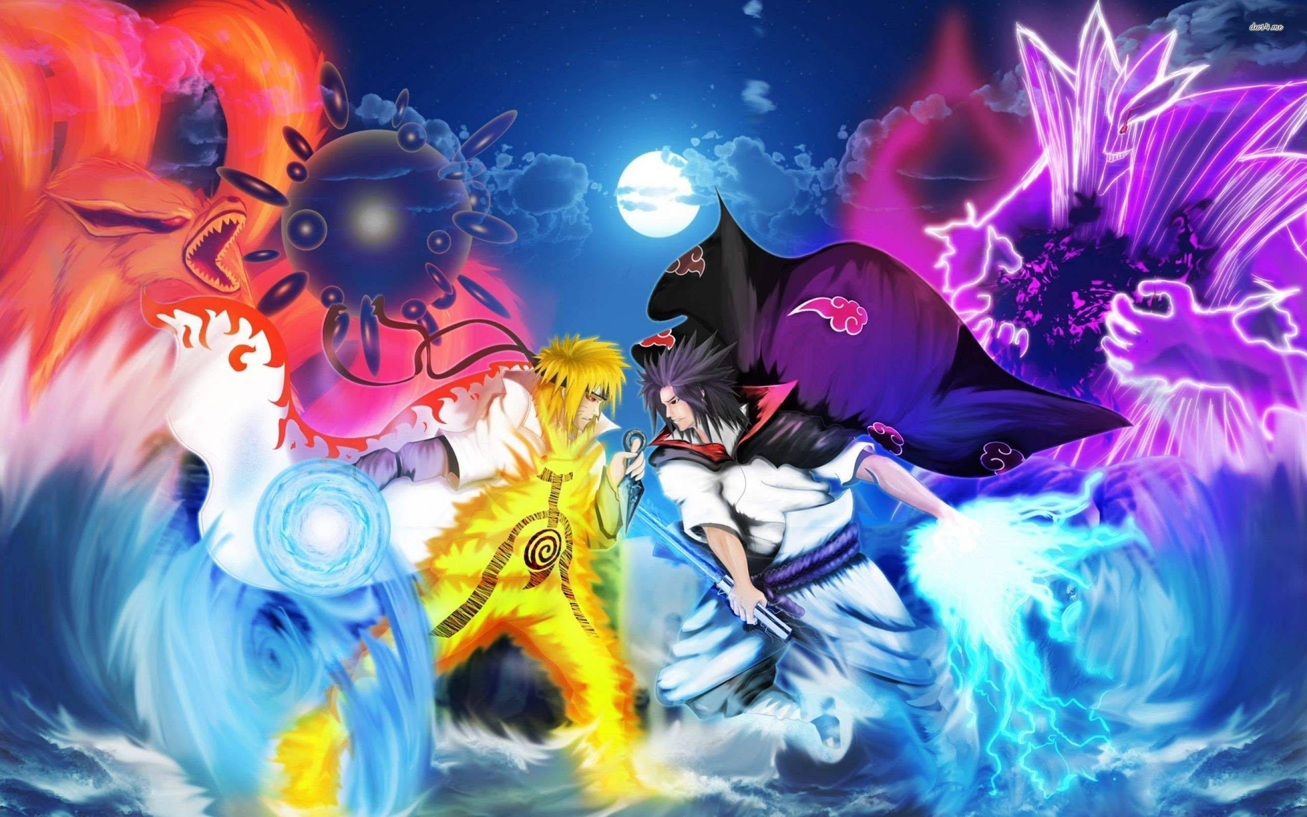 Naruto vs Sasuke épico Fondos de pantalla