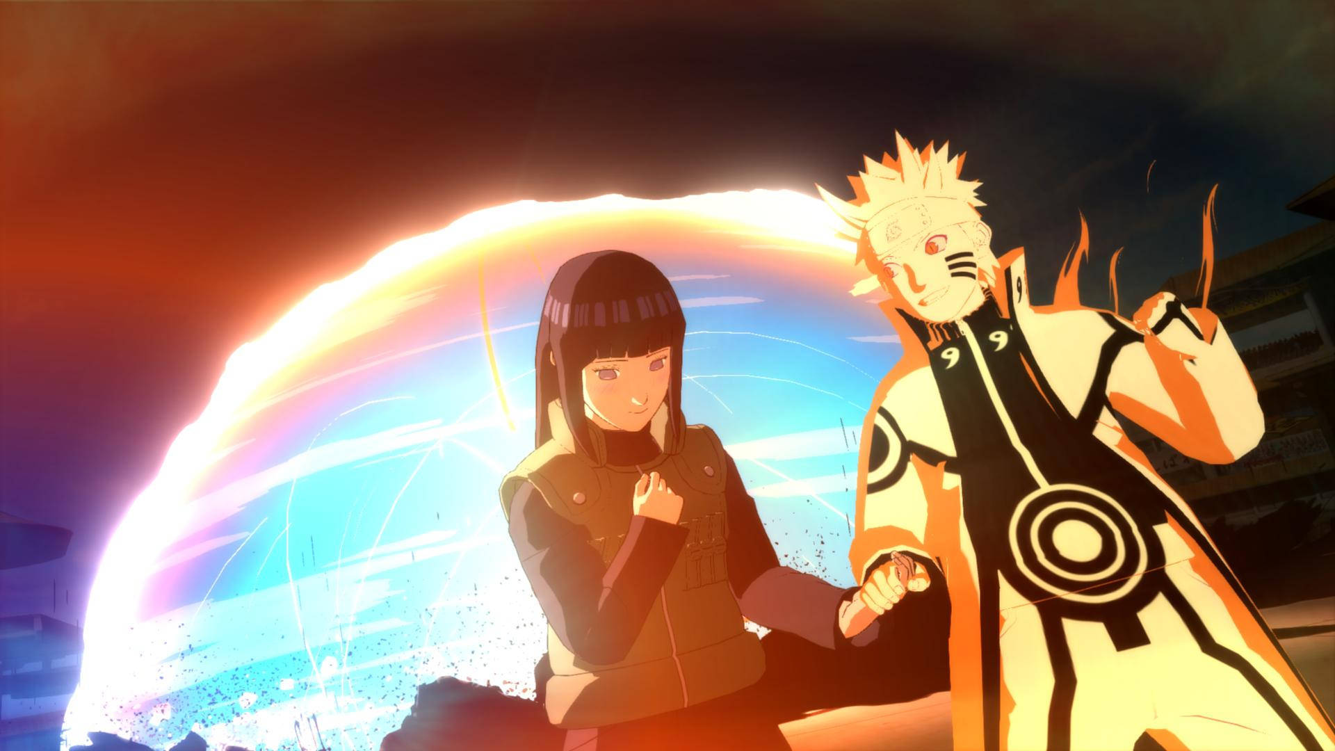 Naruto y Hinata en la Guerra Ninja Fondos de pantalla