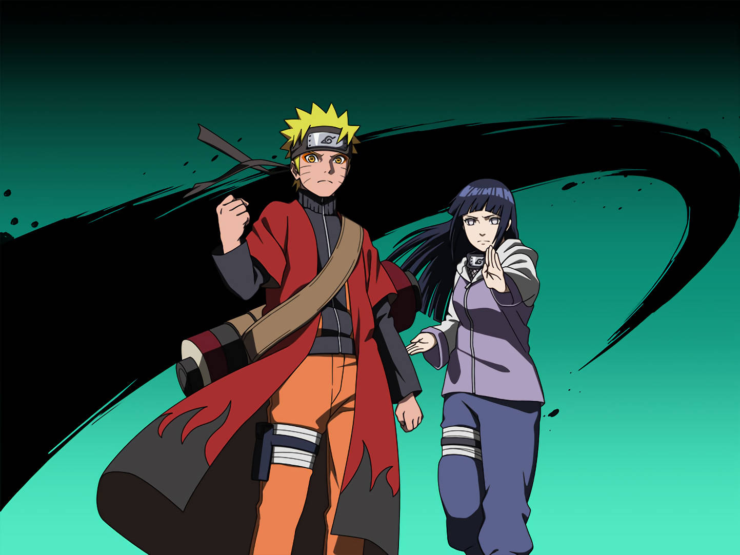 Naruto y Hinata Modo Sabio Fondos de pantalla