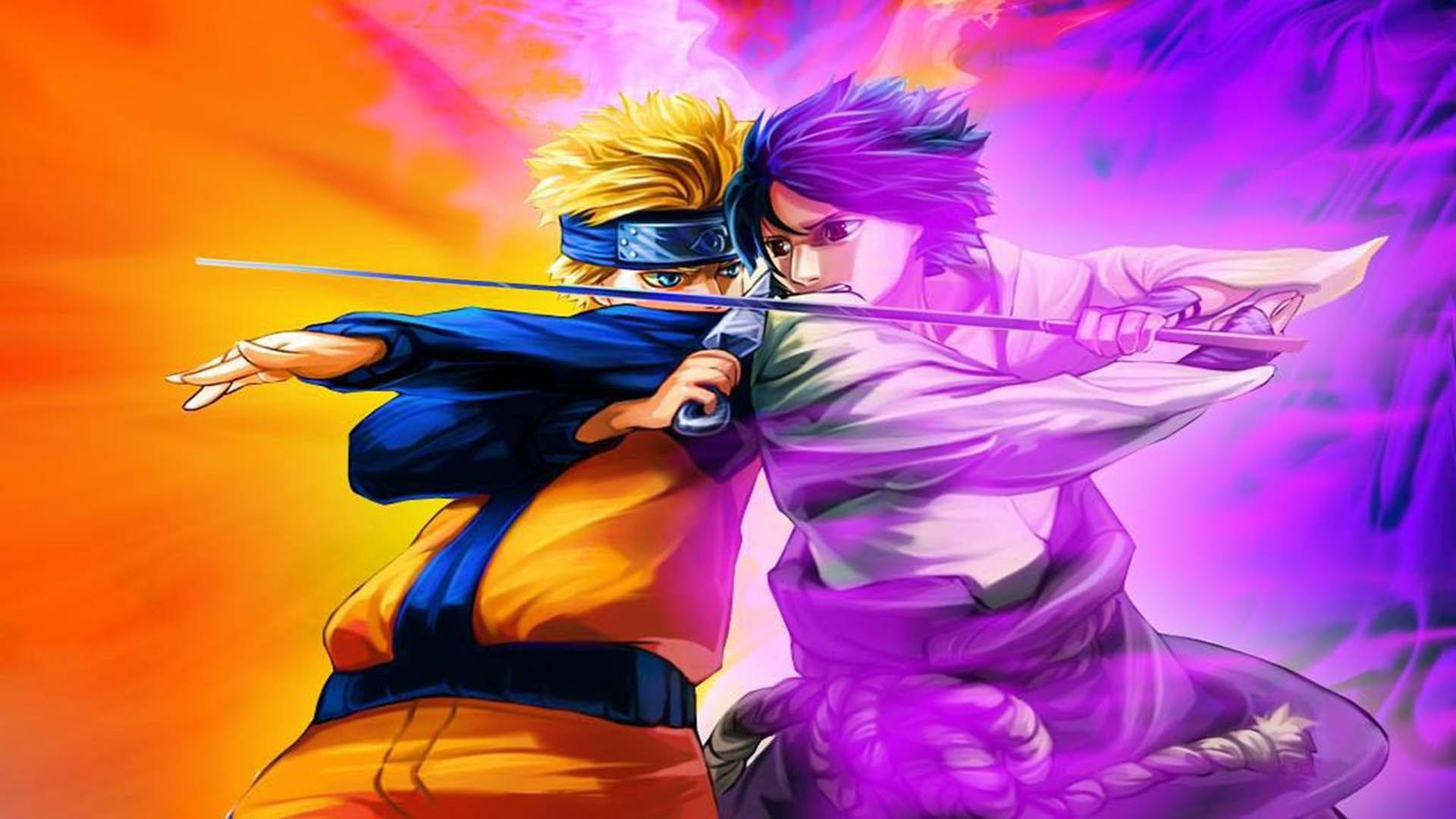 Naruto y Sasuke, el ninja renegado Fondos de pantalla
