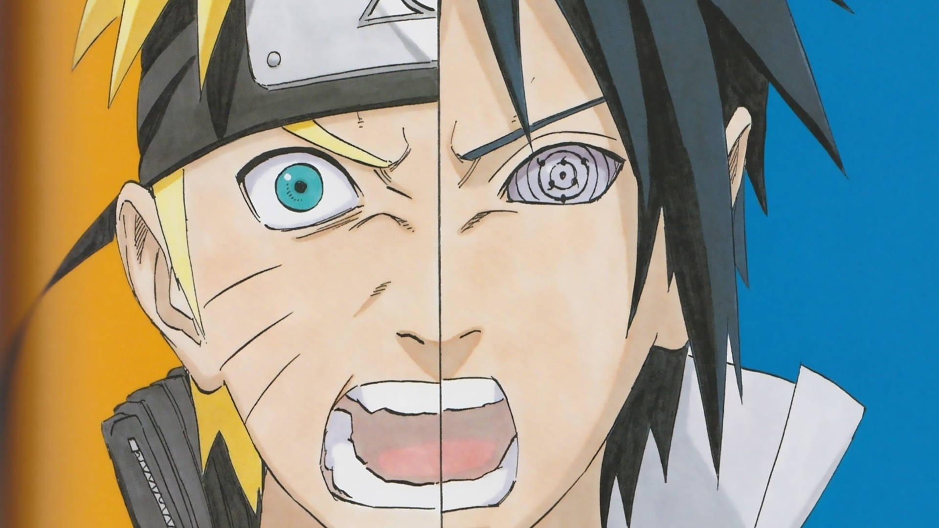 Naruto y Sasuke enojados Fondos de pantalla