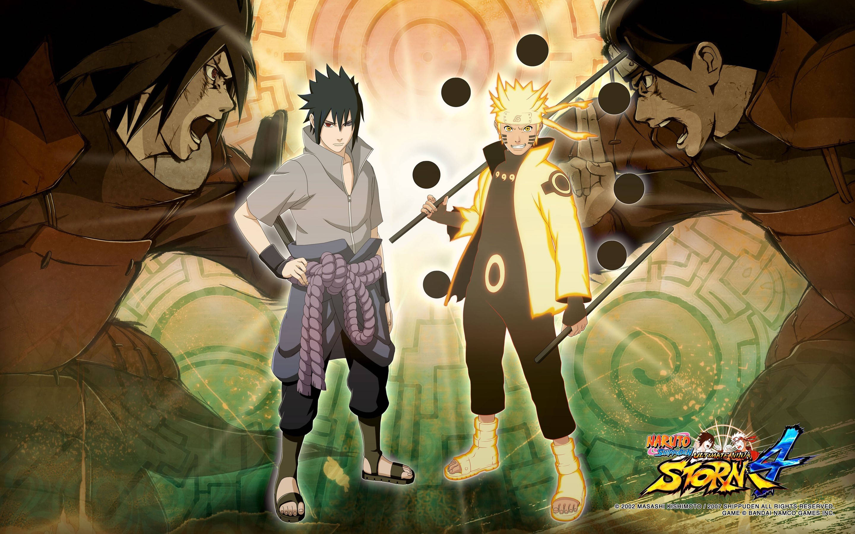 Naruto y Sasuke Forma Final Fondos de pantalla