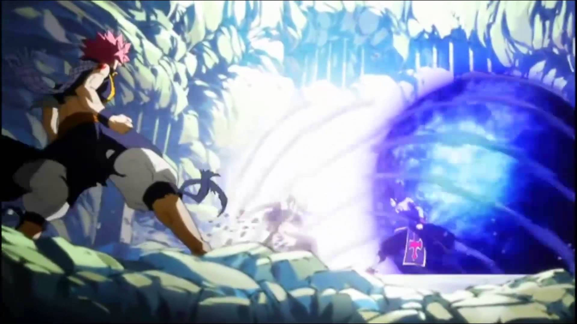 Natsu Enfurecido en Pelea de Anime Fondos de pantalla