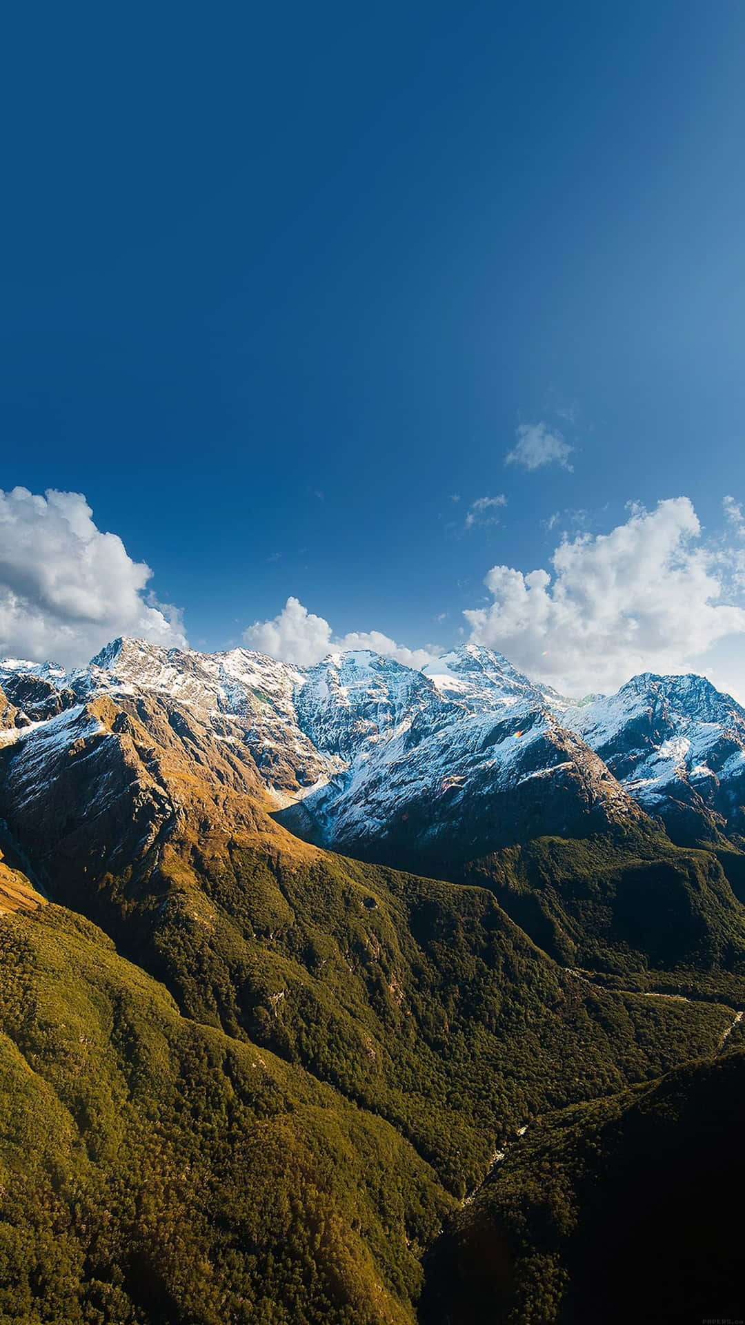 Naturaleza de Montaña Helada 4K para iPhone Fondos de pantalla