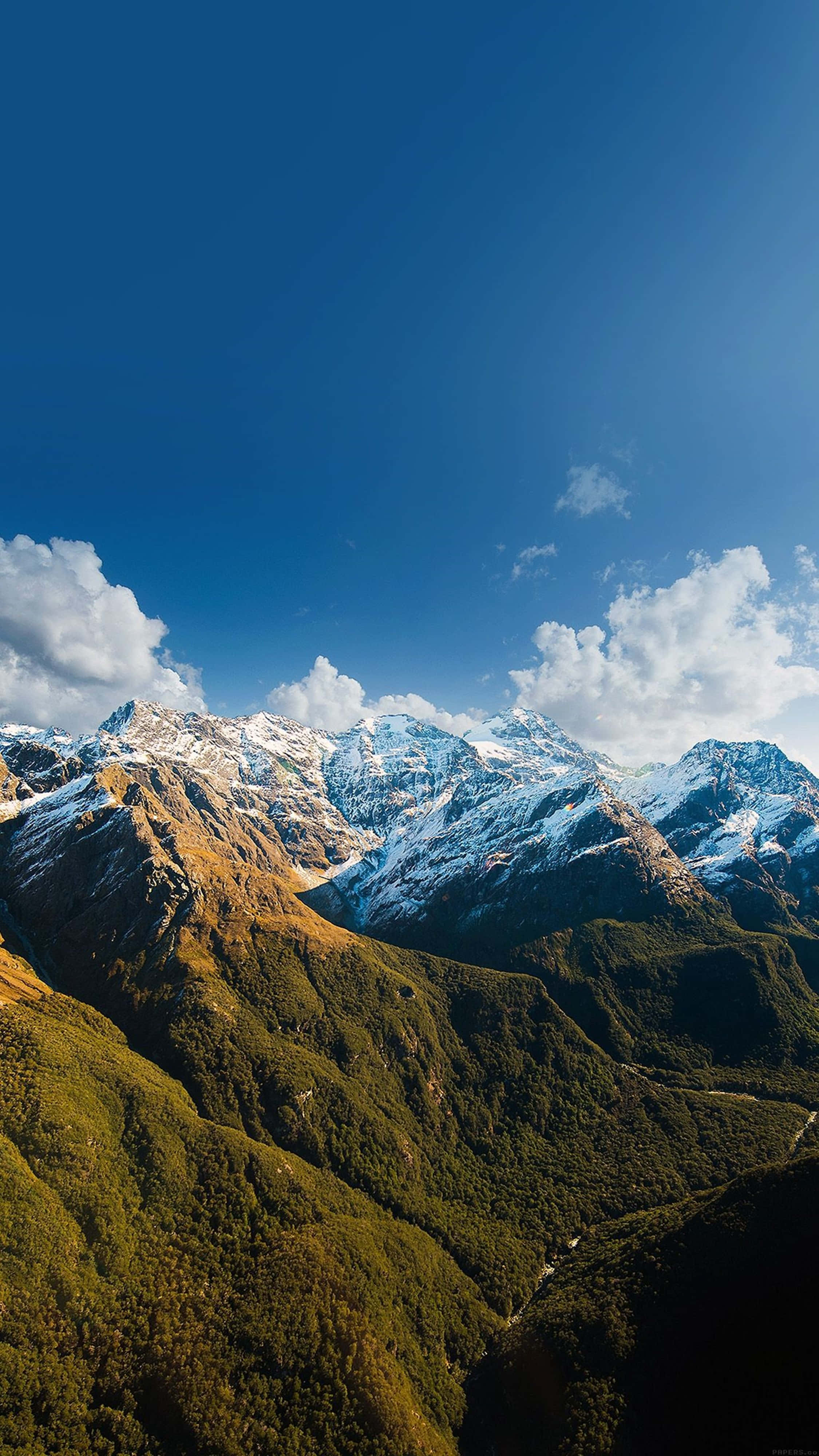 Naturaleza de Montaña Helada 4K para iPhone Fondos de pantalla