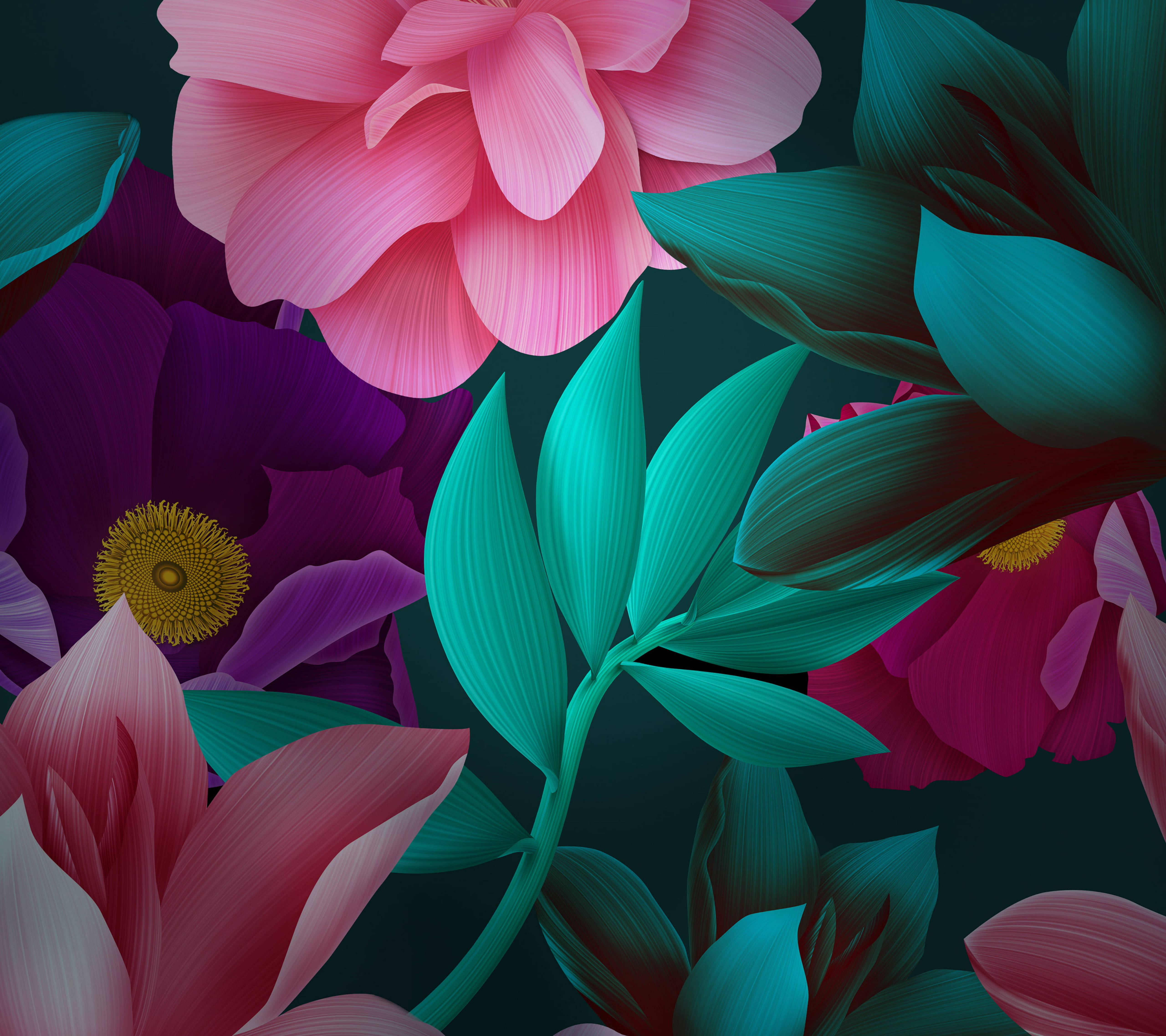 Naturaleza Flores Huawei Fondos de pantalla