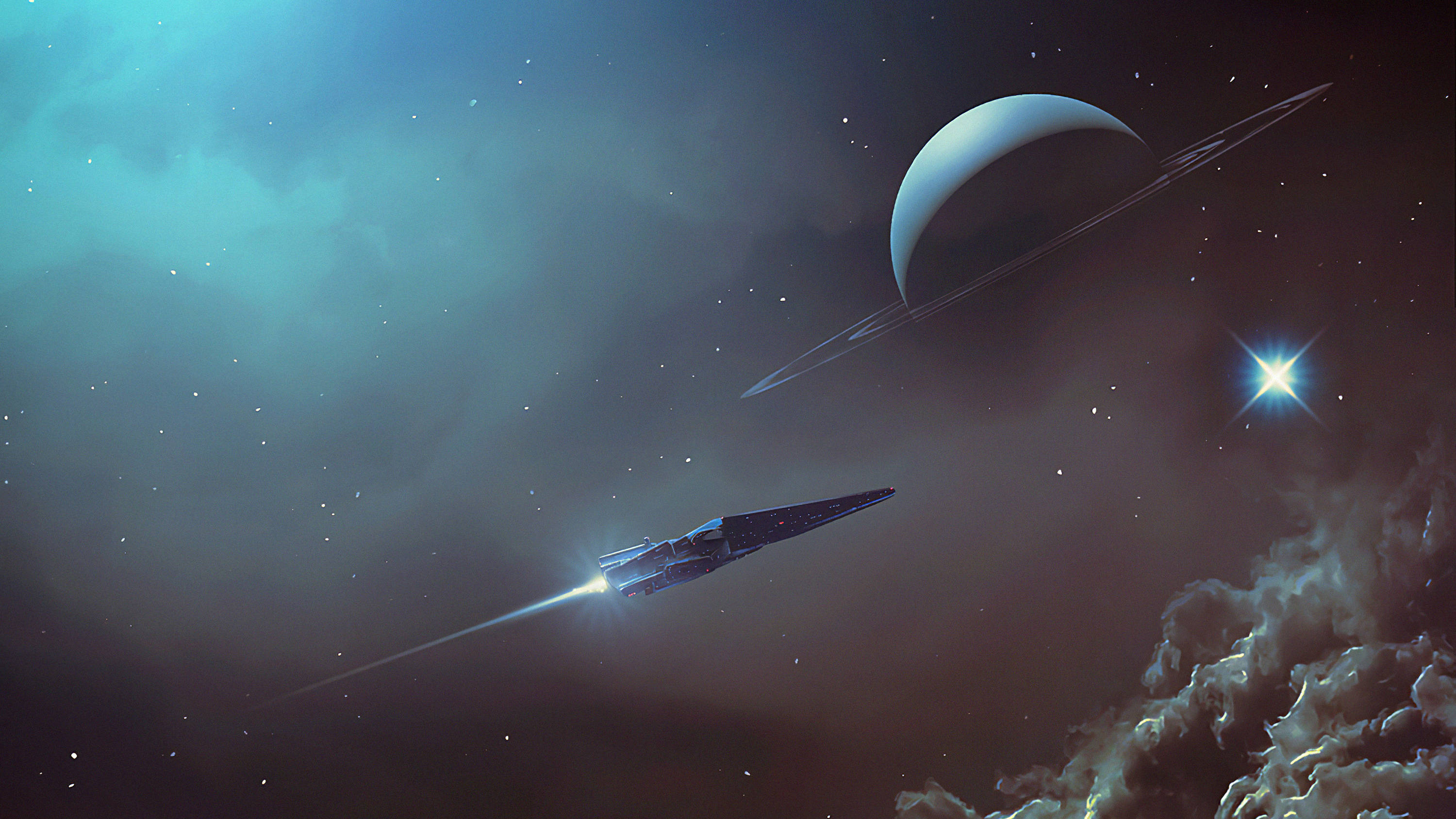 Nave espacial 2560x1440 Fondos de pantalla