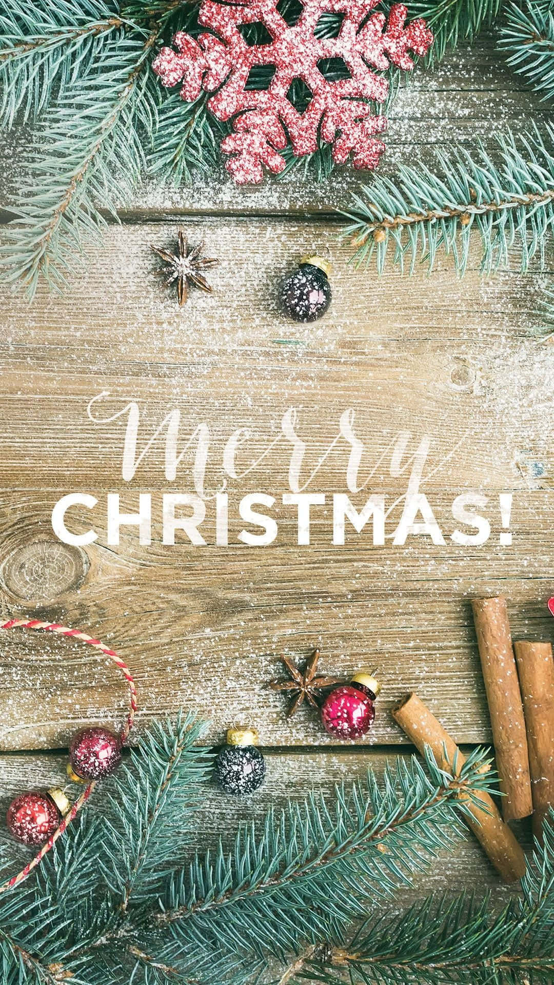 Navidad Estética Festiva para iPhone Fondos de pantalla