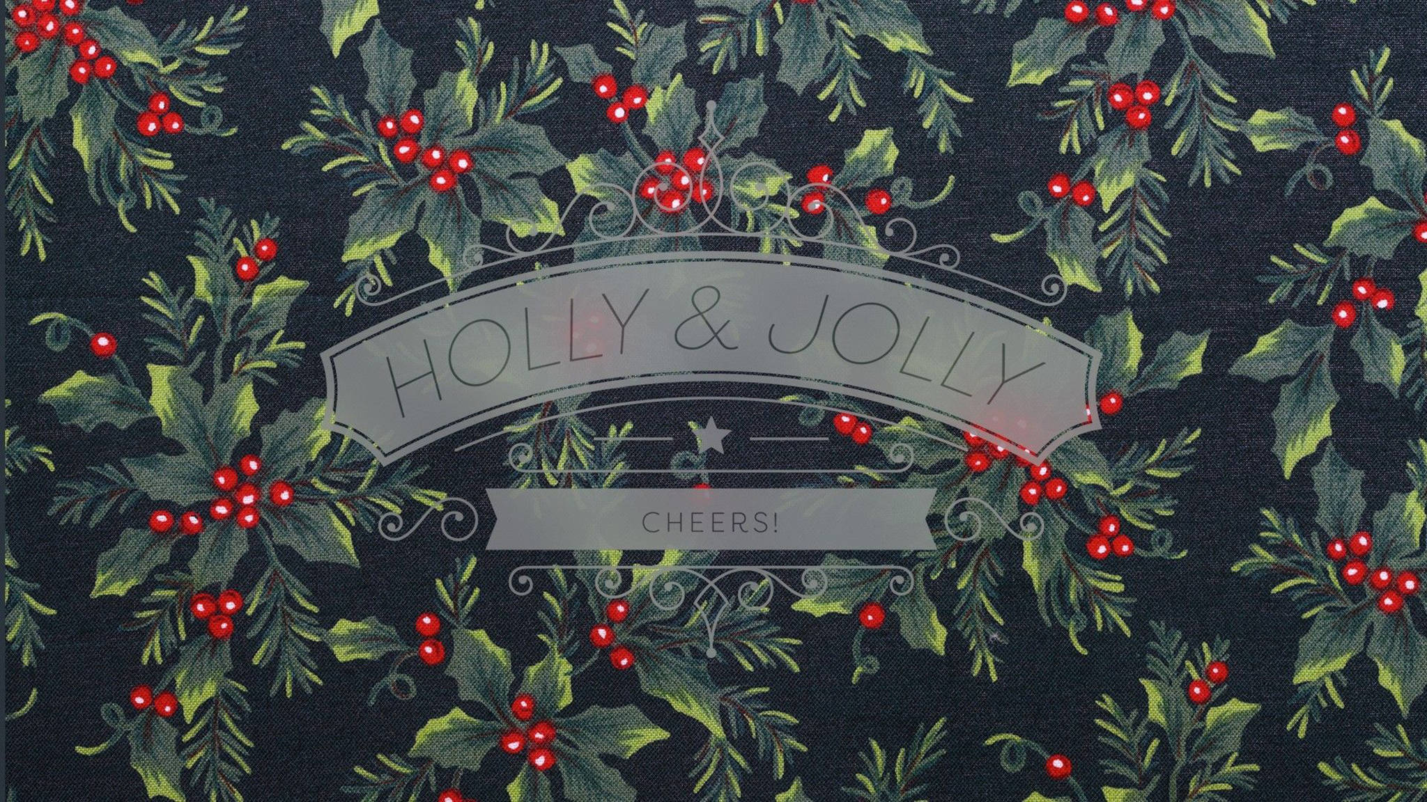 Navidad Holly Jolly para Escritorio Fondos de pantalla