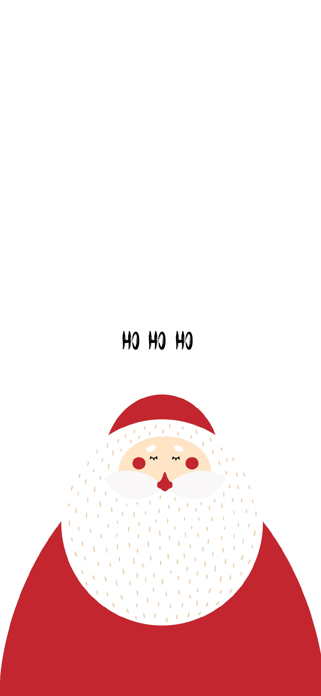 Navidad Linda iPhone Santa Fondos de pantalla