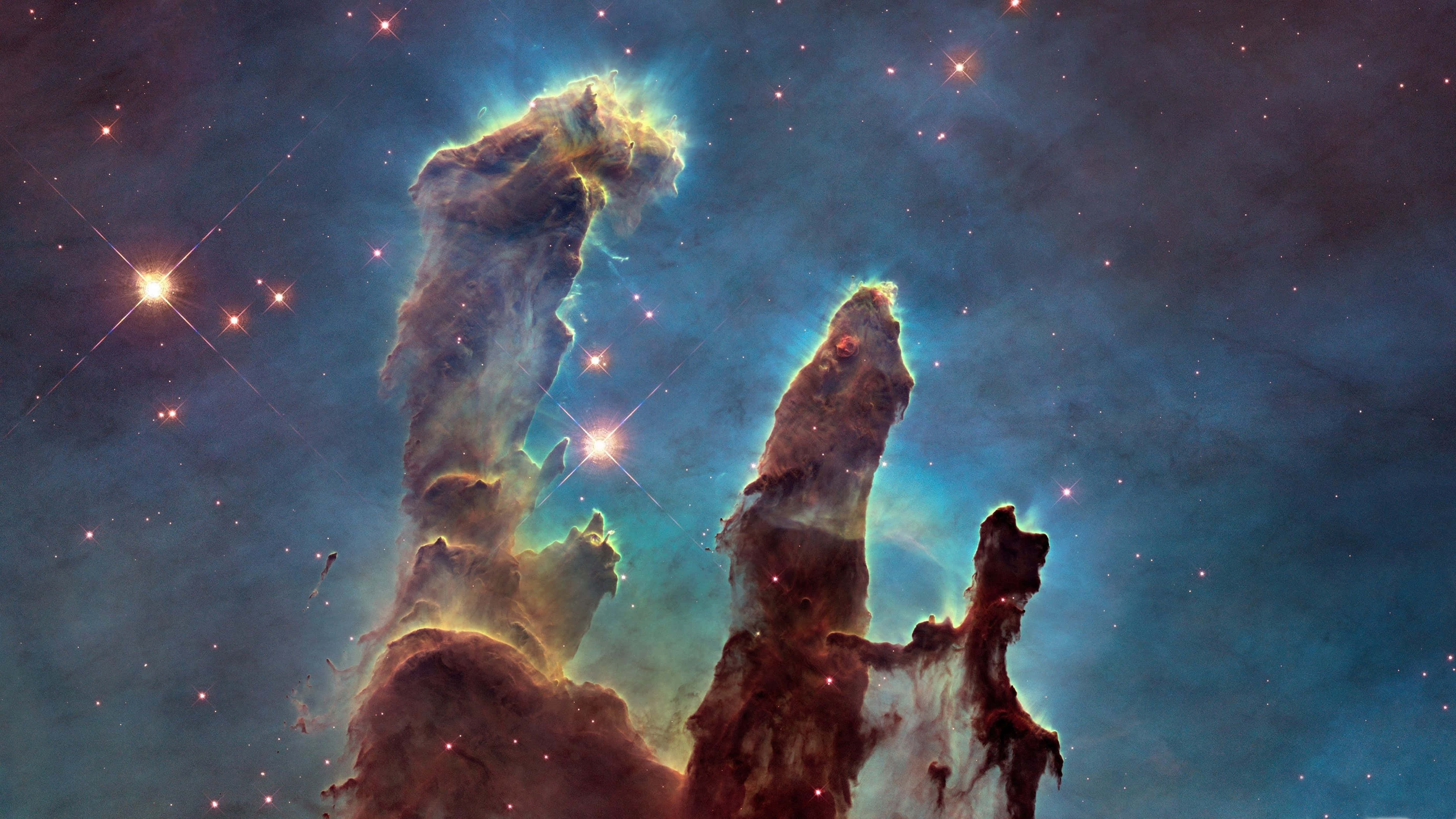 Nebulosa en forma de trompa de elefante 4K Fondos de pantalla
