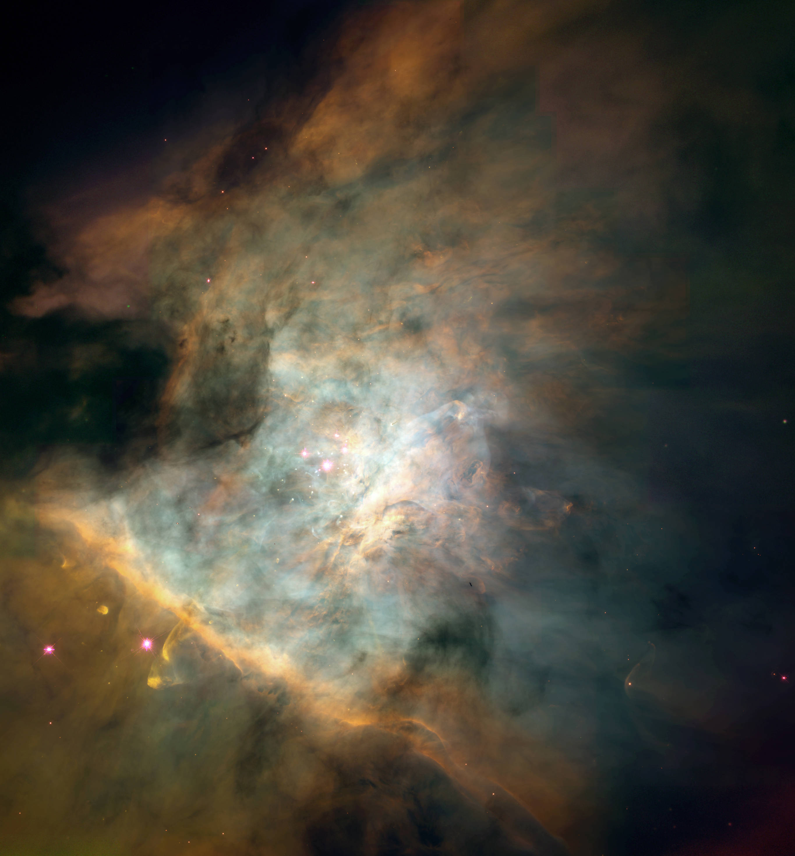 Nebulosa majestuosa en el espacio profundo Fondos de pantalla