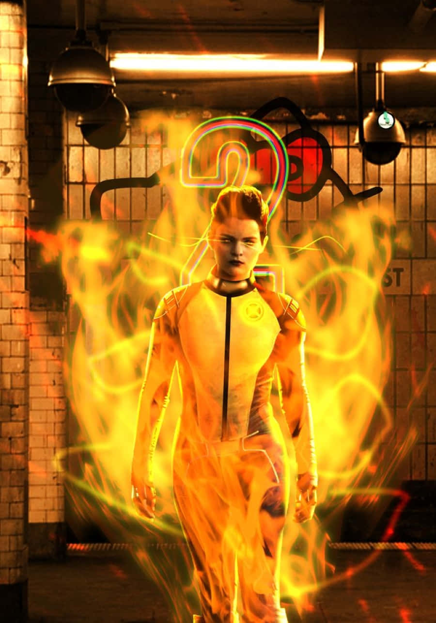 Negasonic Teenage Warhead en acción Fondos de pantalla