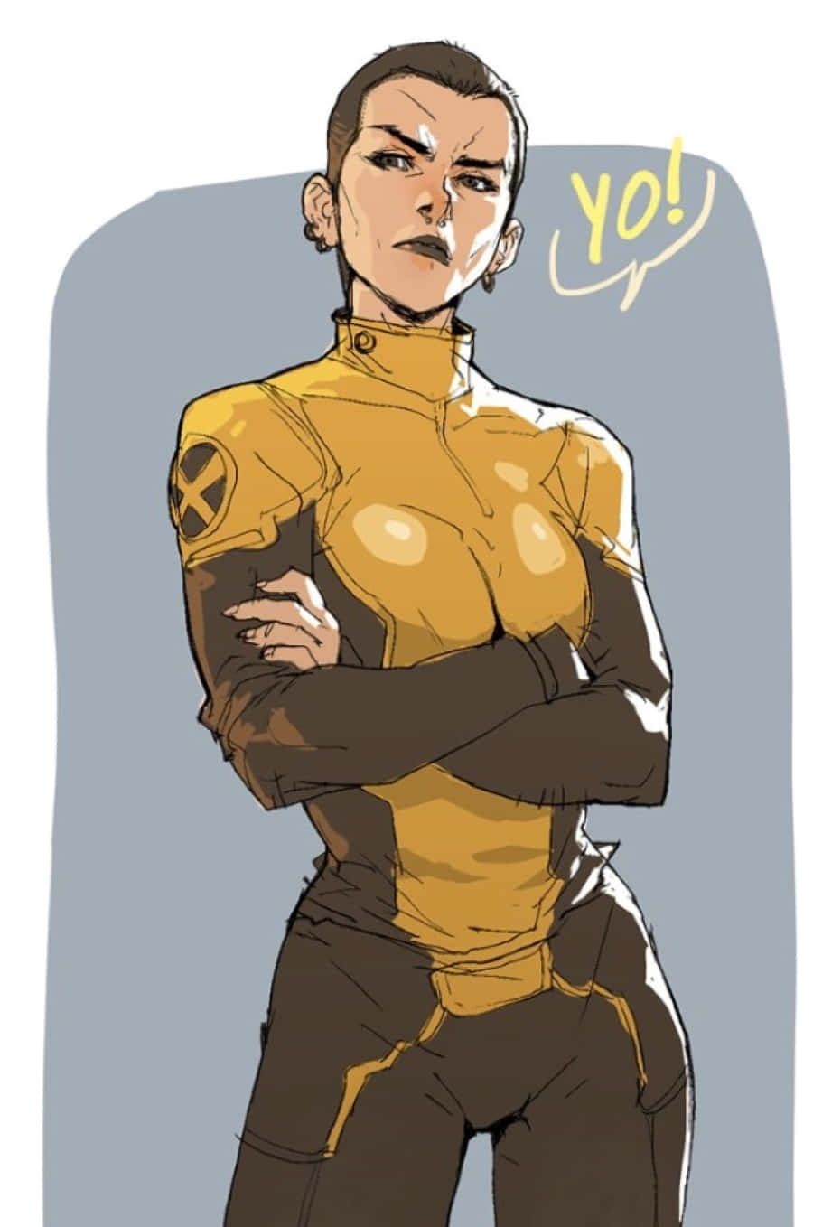 Negasonic Teenage Warhead en acción Fondos de pantalla