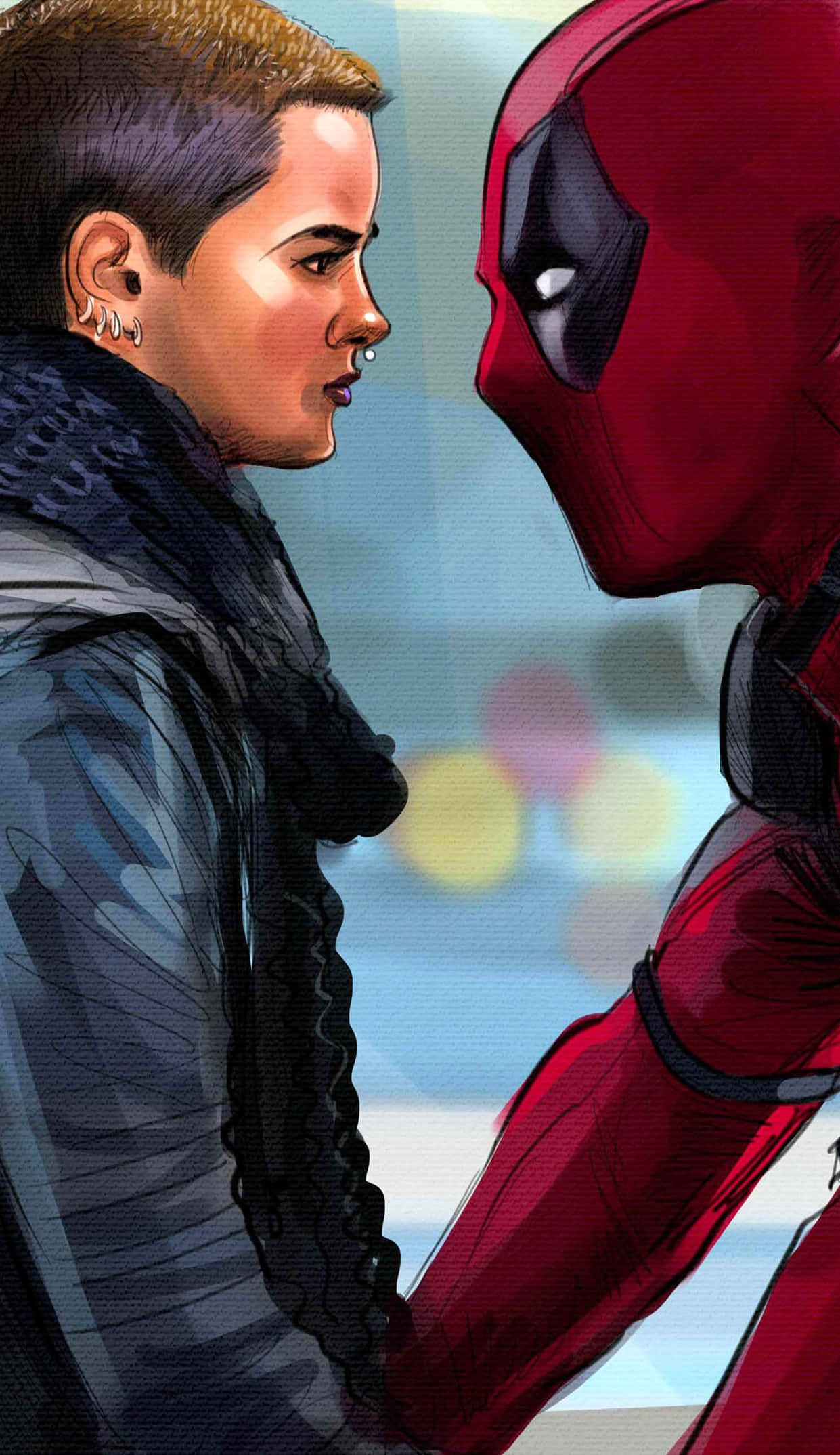 Negasonic Teenage Warhead en Acción Fondos de pantalla