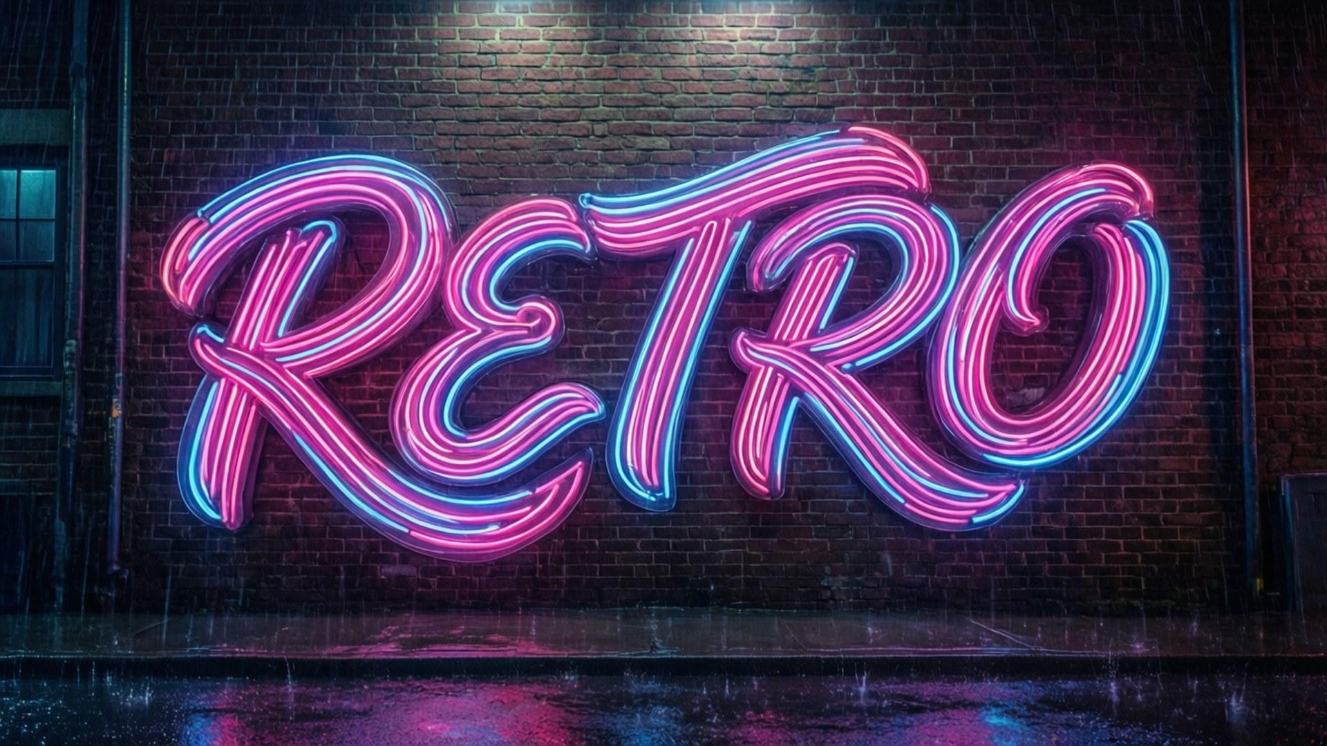Neón Retro Fondos de pantalla